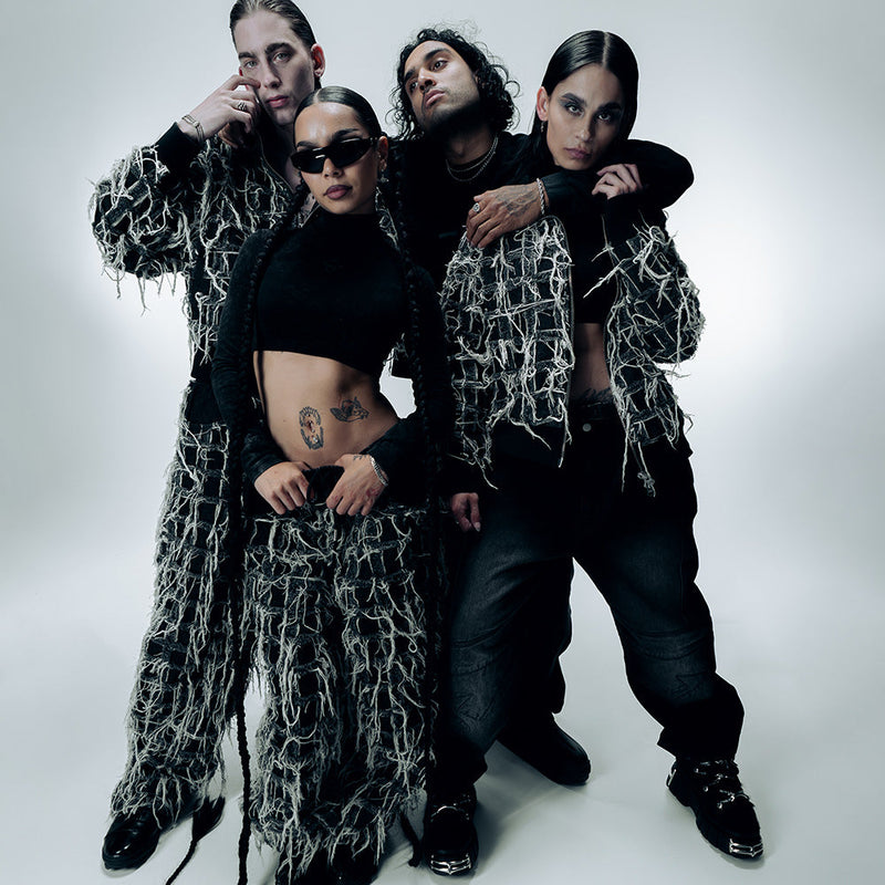 Gate194 community photographed while wearing Gate X Cupra Anniversary capsule collection