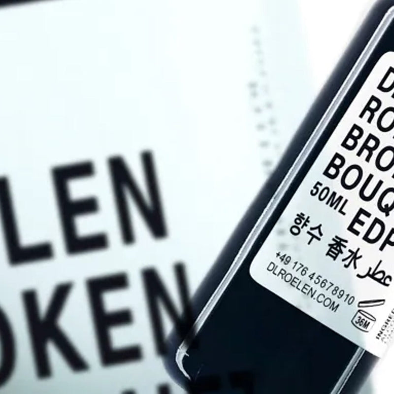 D.L. Roelen Berlin Fragrance Brand Banner image of a perfume bottle