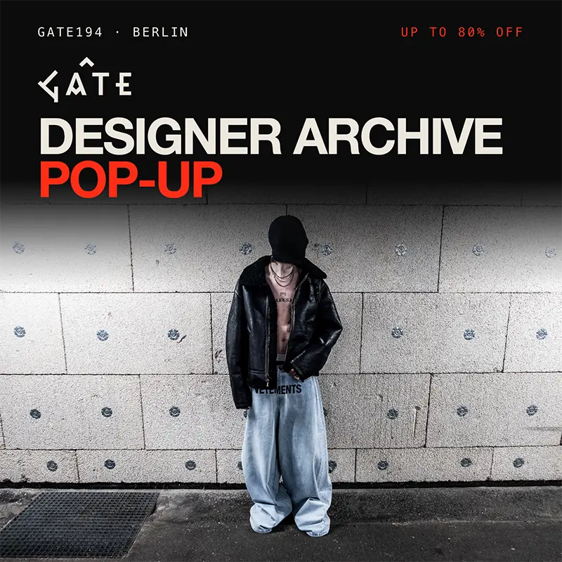Designer Archive Pop-Up 24. & 25.10.26