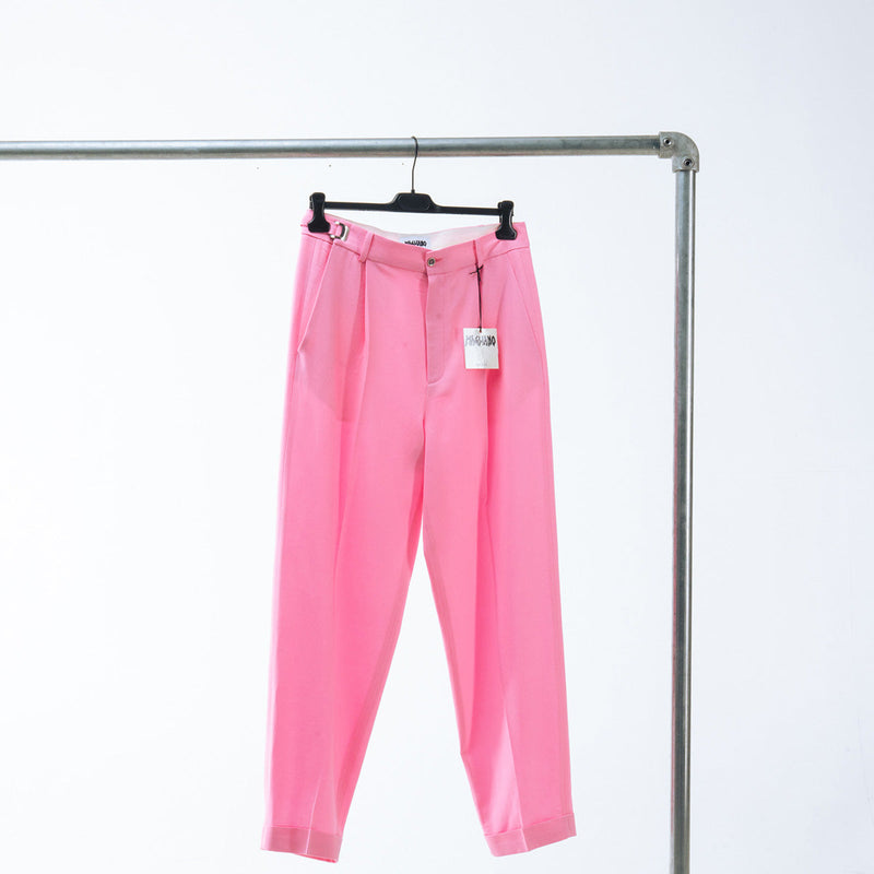 Magliano Brand Blog Post Pink Trousers on Hanger