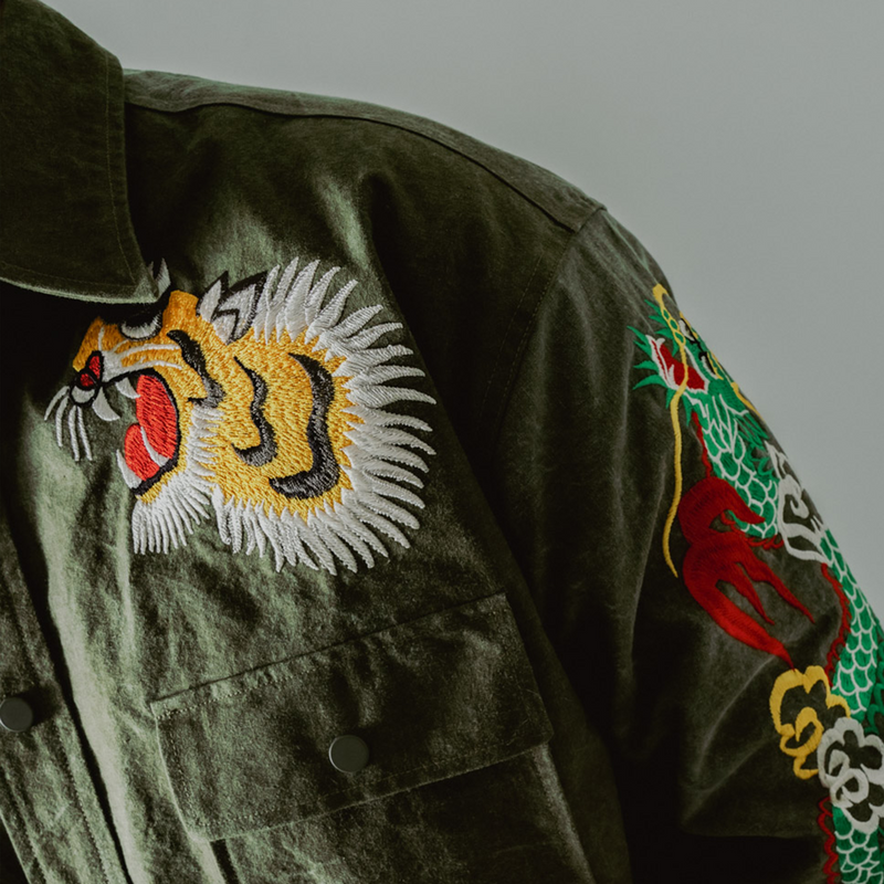 Readymade Brand Banner Image shirt closeup