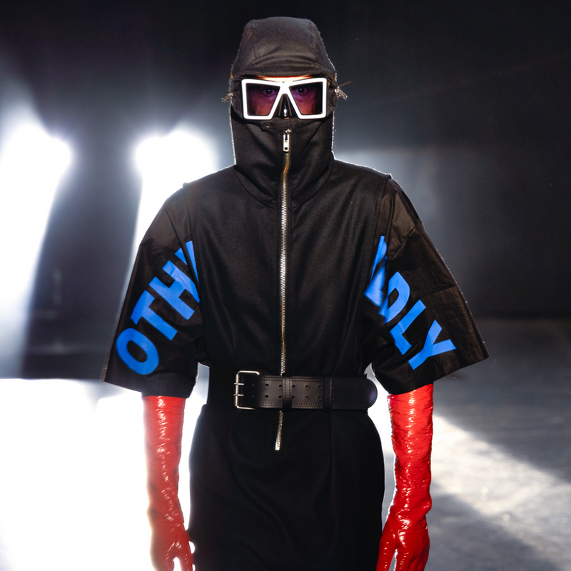 Walter van Beirendonck brand banner runway image