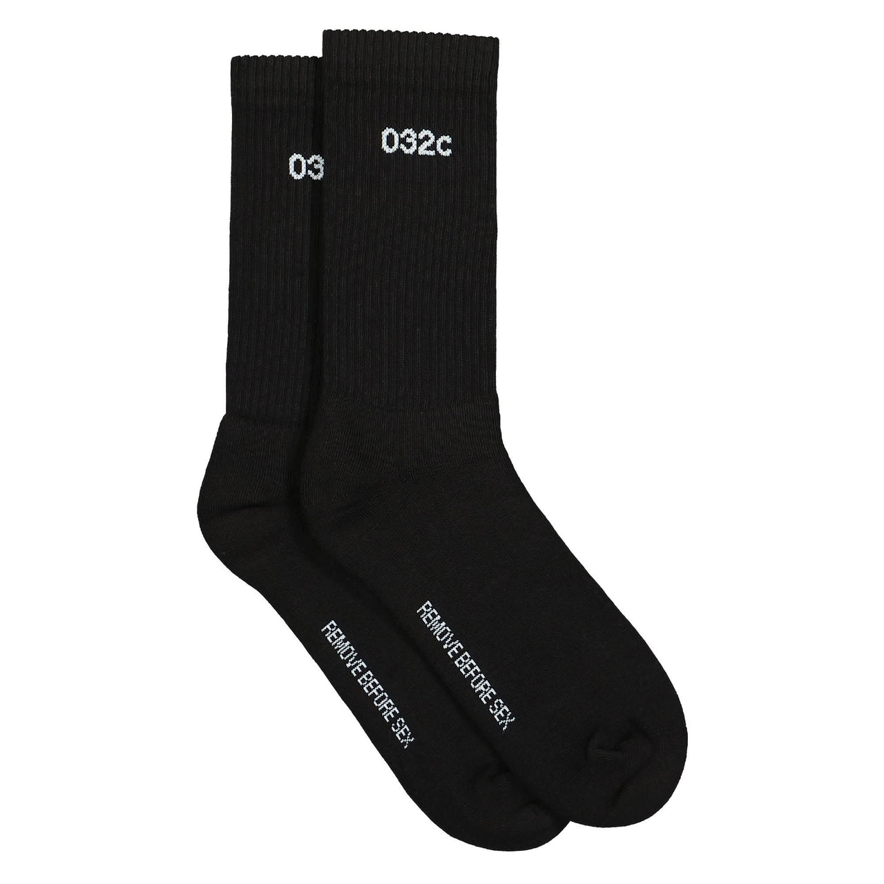 032c Remove Before Sex Socks Black Detail view 1 | Gate