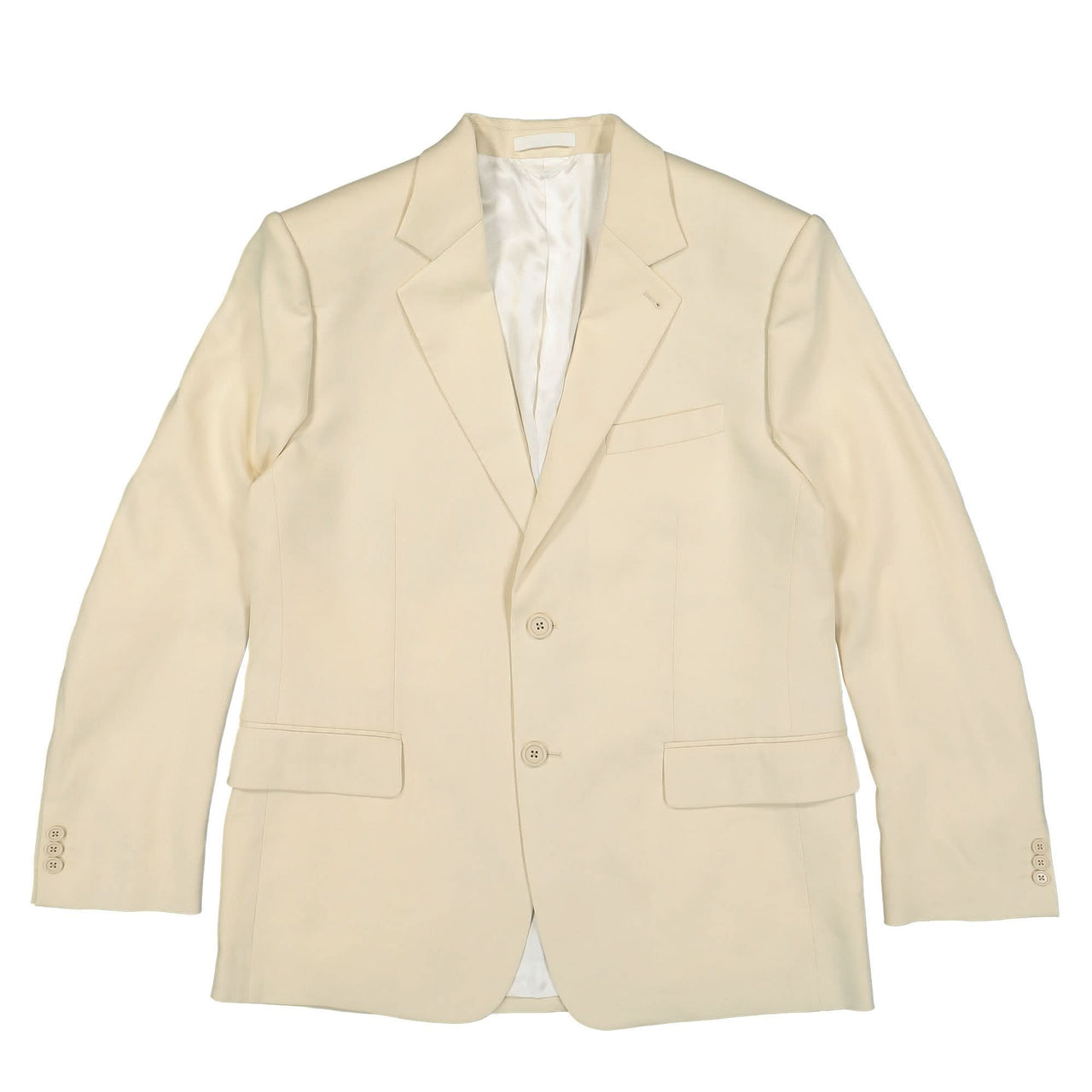 Helmut Lang Classic Blazer Beige Detail view 1 | Gate
