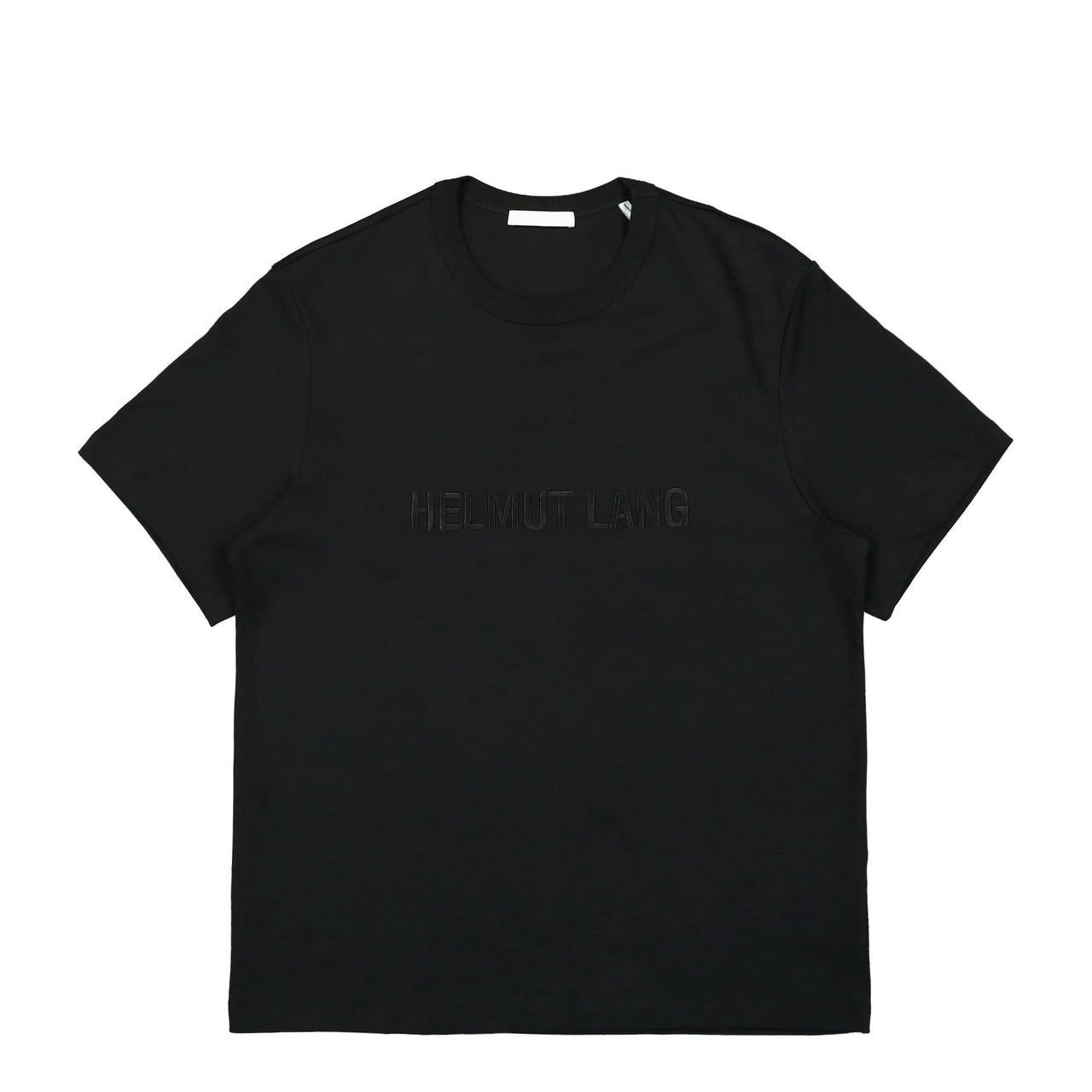 Helmut Lang Logo Tee Black Detail view 1 | Gate