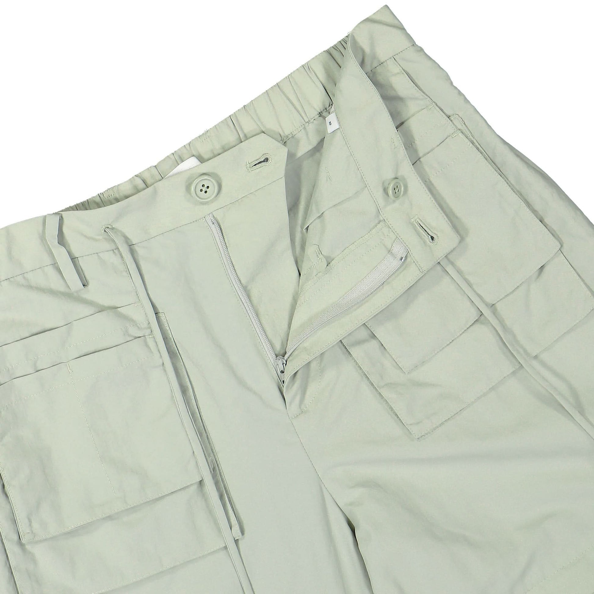Helmut Lang Convertible Utility Pants Grey Detail view 5 | Gate