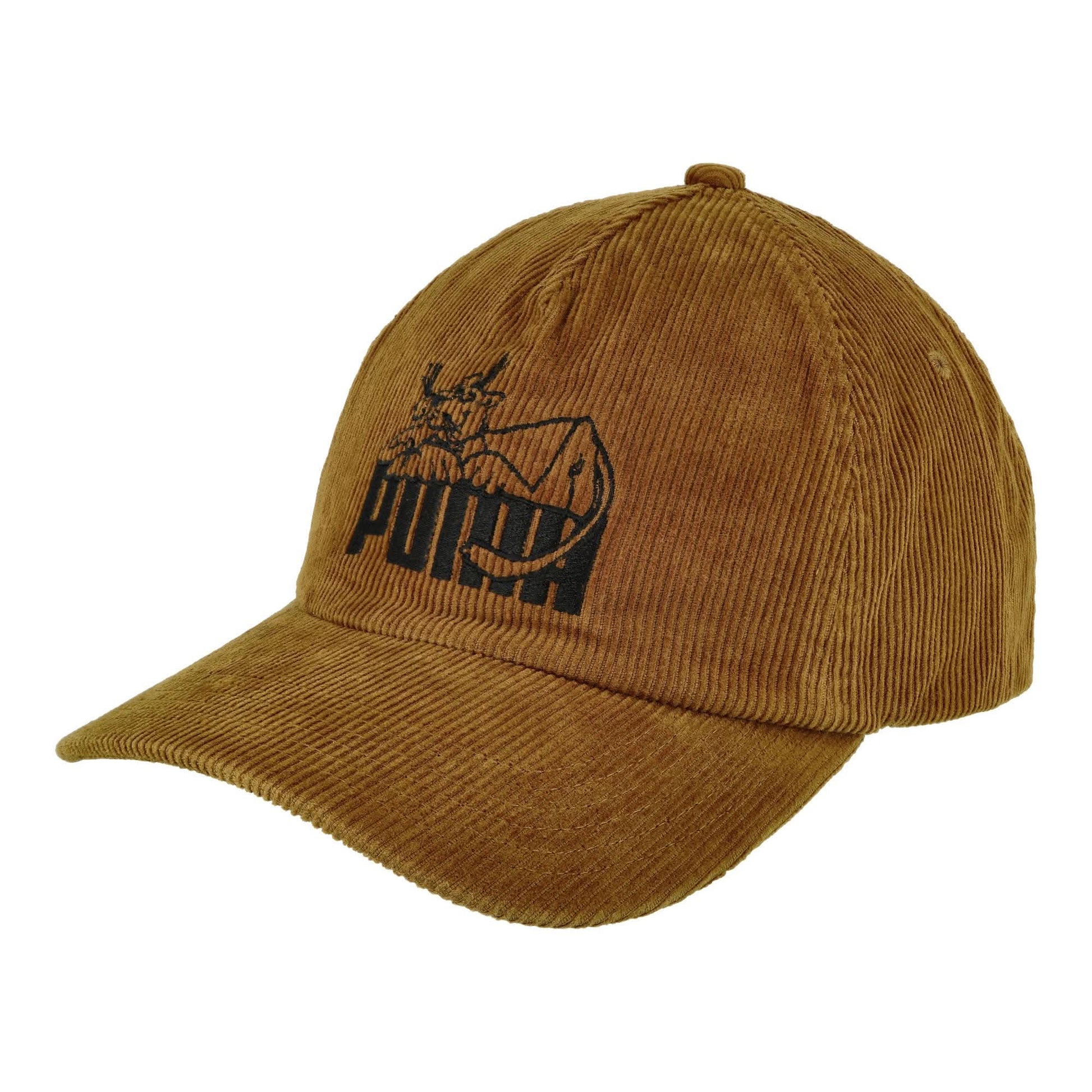 Puma 5 Panel Cap Brown Detail view 1 | Gate