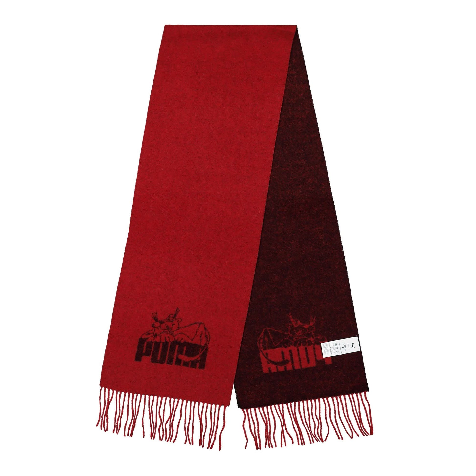 Puma Scarf Red Detail view 2 | Gate