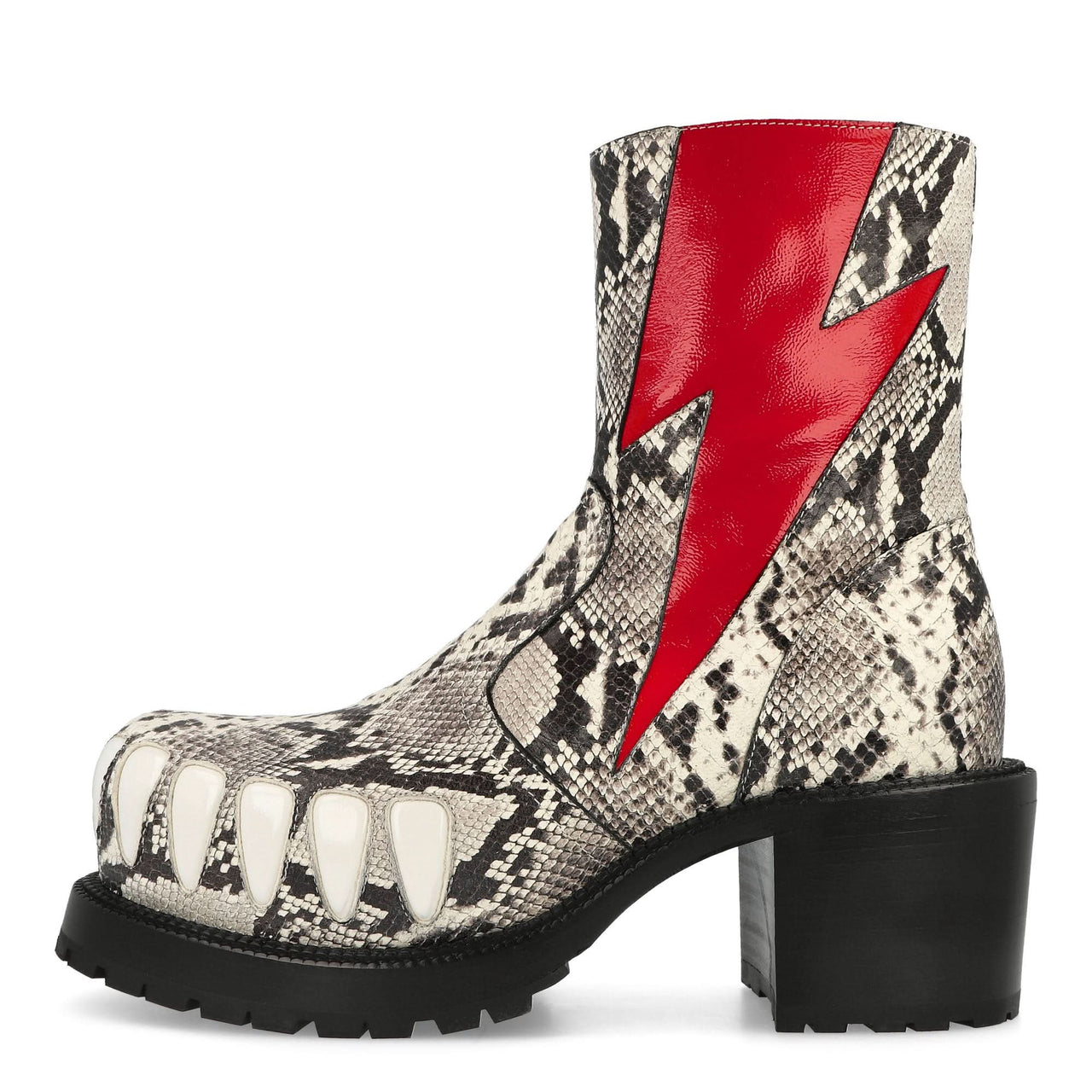 Walter Van Beirendonck Hyper Glam Boots Grey Boots Detail view 1 | Gate