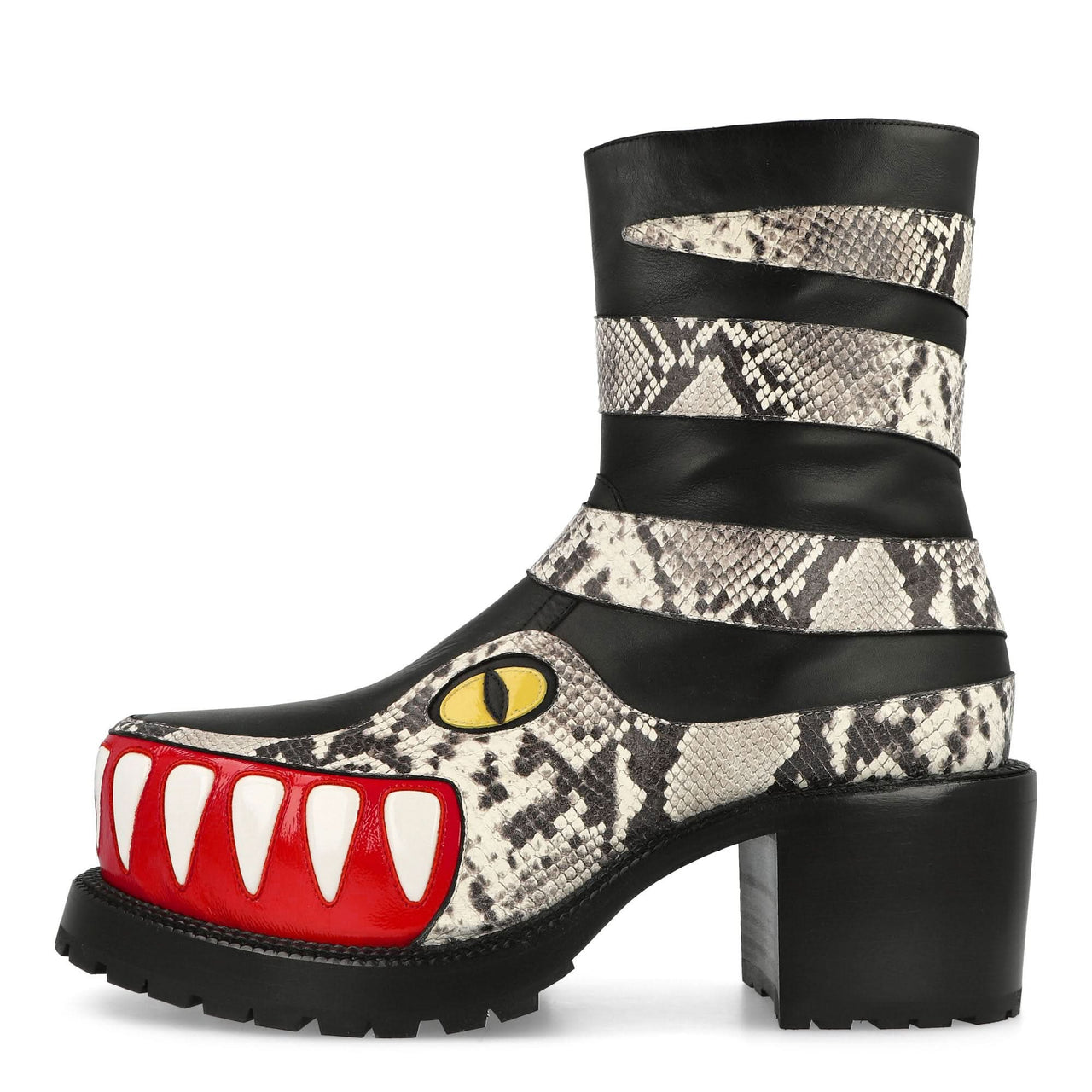 Walter Van Beirendonck Viper Boots Black Boots Detail view 1 | Gate