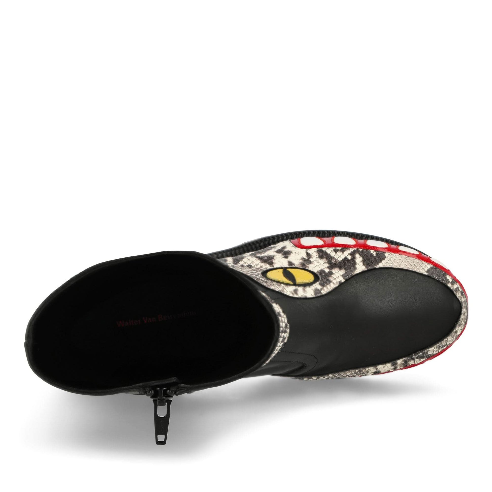 Walter Van Beirendonck Viper Boots Black Boots Detail view 5 | Gate