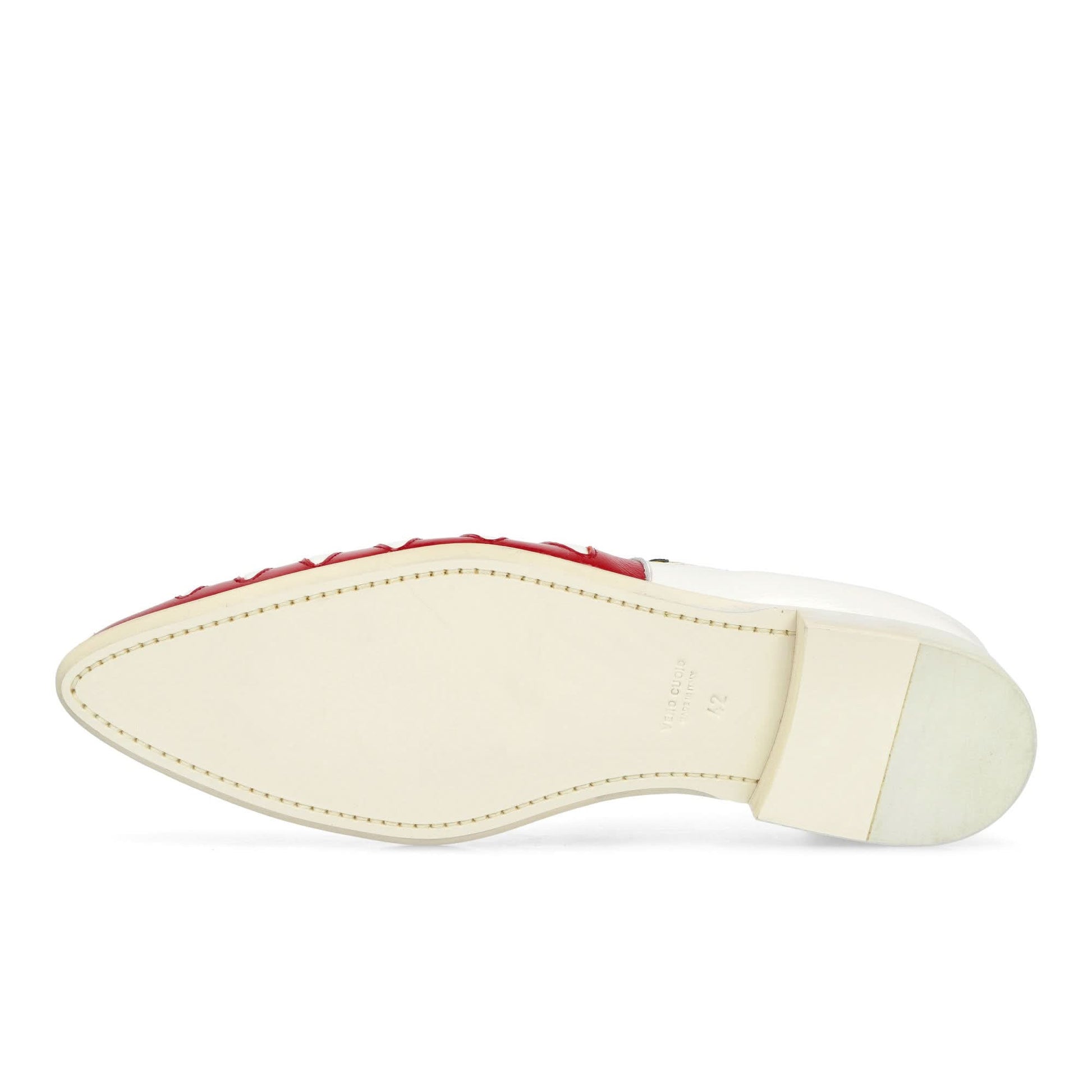 Walter Van Beirendonck Crocodile Shoes White Lace Ups Detail view 6 | Gate