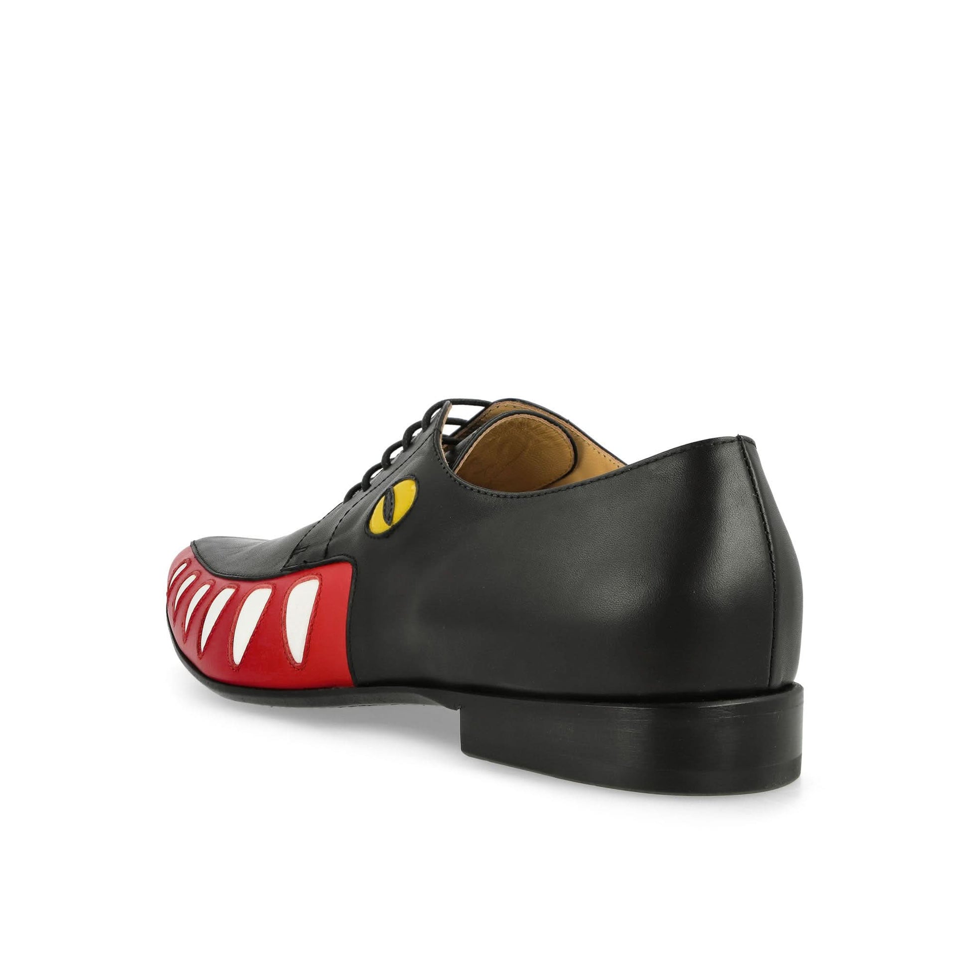 Walter Van Beirendonck Crocodile Shoes Black Lace Ups Detail view 3 | Gate