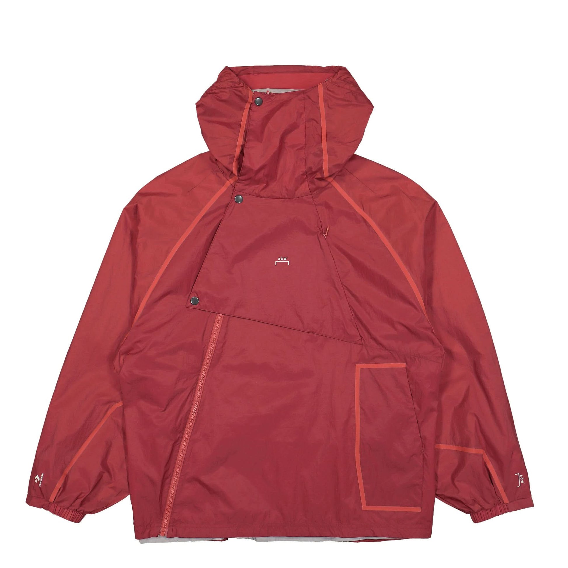 A COLD WALL Wind Jacket Red,Grey Detail view 1 | Gate