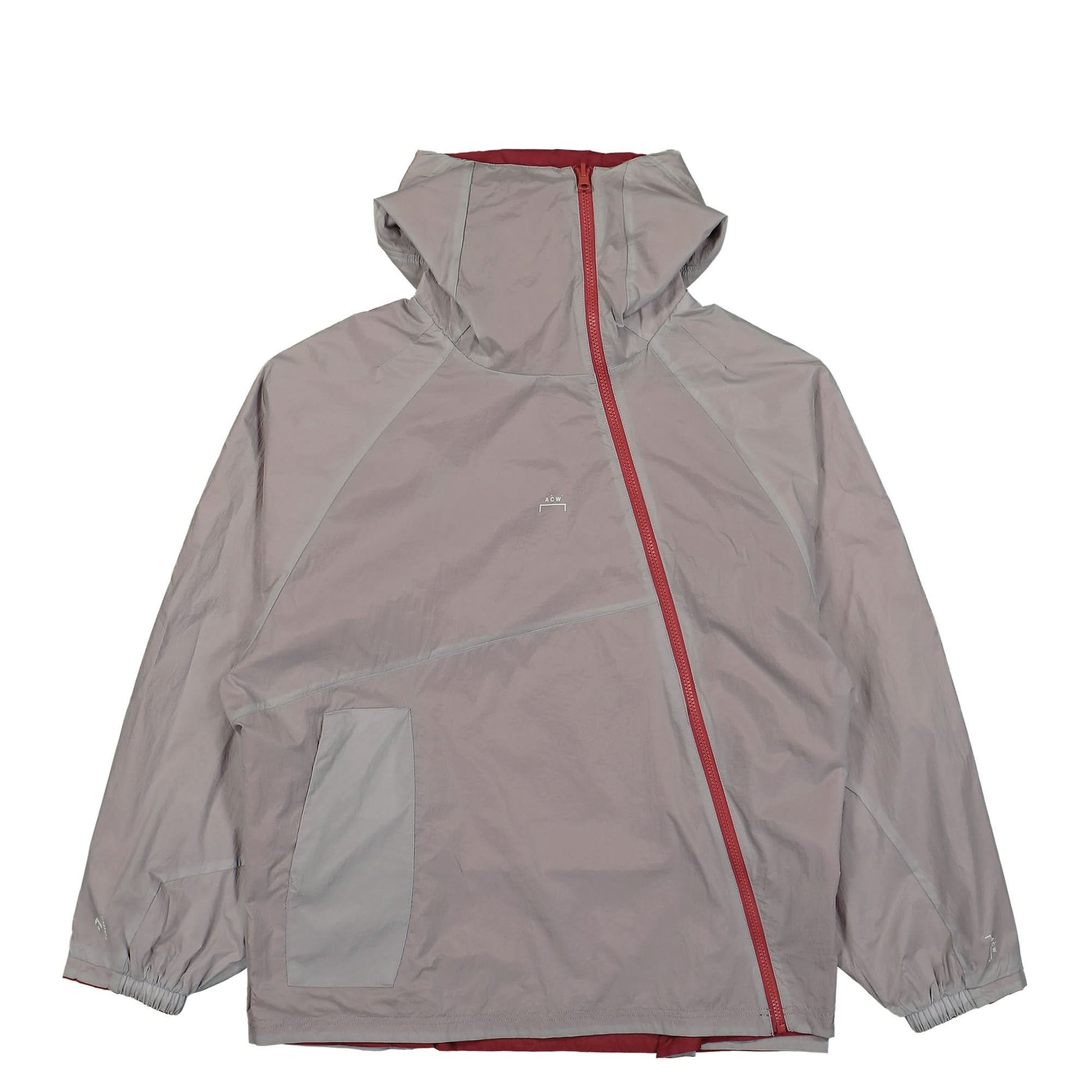 A COLD WALL Wind Jacket Red,Grey Detail view 2 | Gate