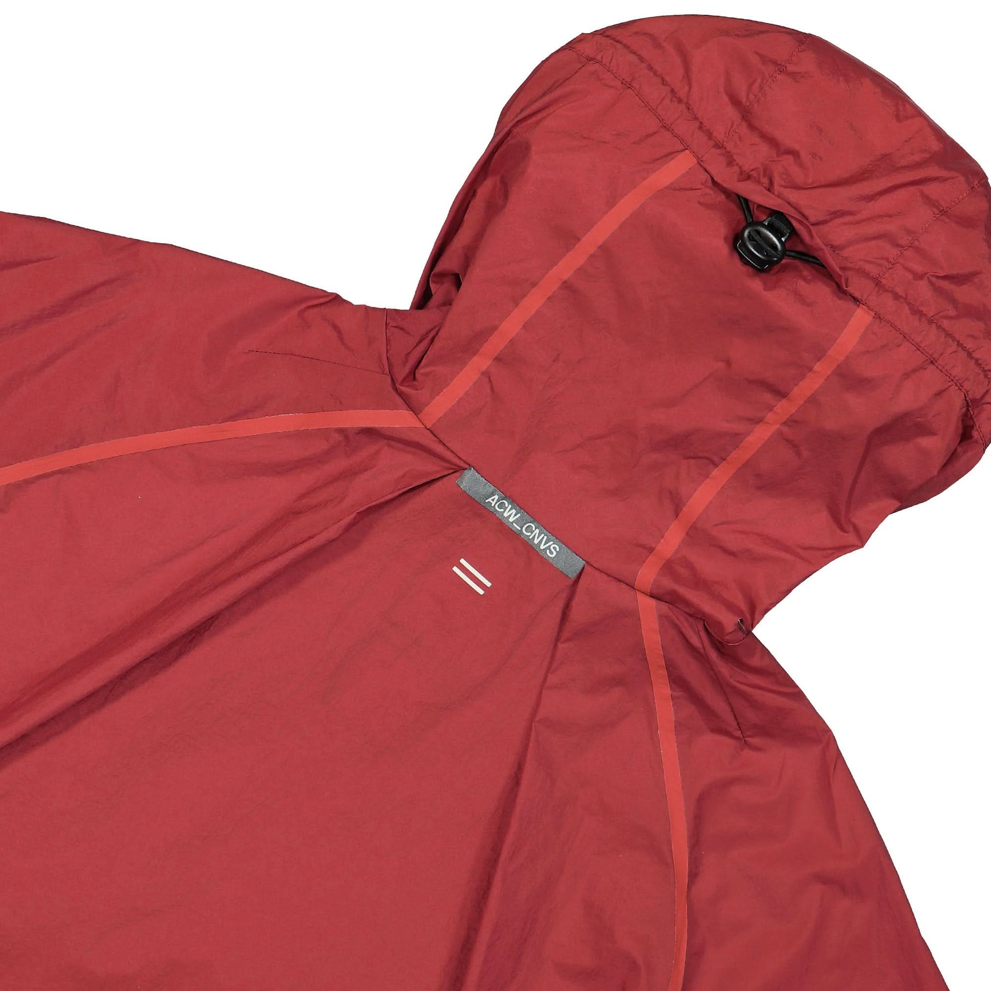 A COLD WALL Wind Jacket Red,Grey Detail view 8 | Gate