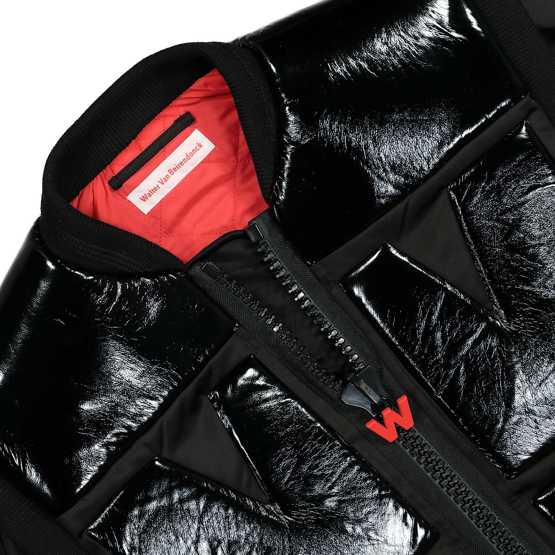 Walter Van Beirendonck Crash Bomber Black Detail view 3 | Gate