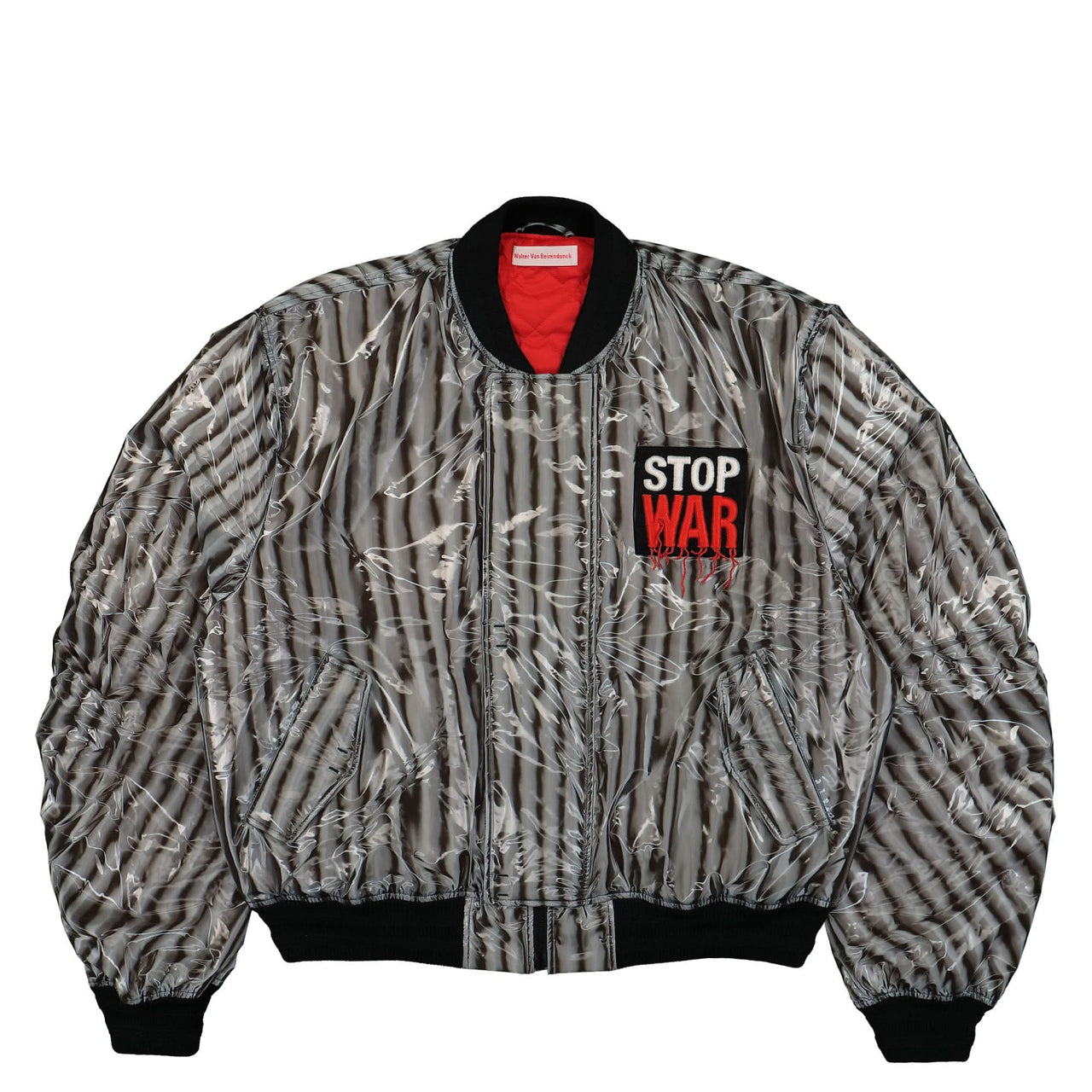 Walter Van Beirendonck Atomic Bomber Grey Detail view 1 | Gate