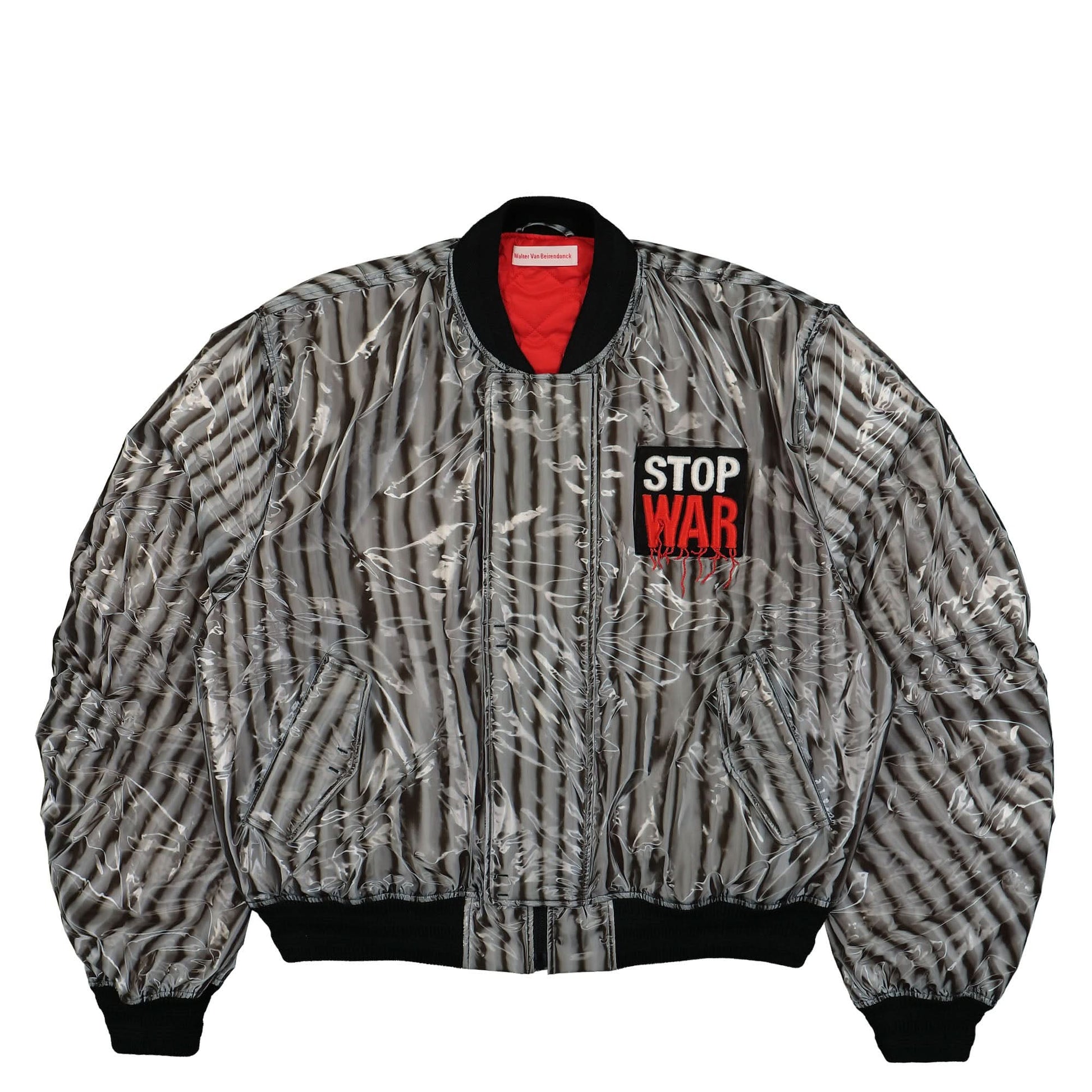 Walter Van Beirendonck Atomic Bomber Grey Detail view 1 | Gate