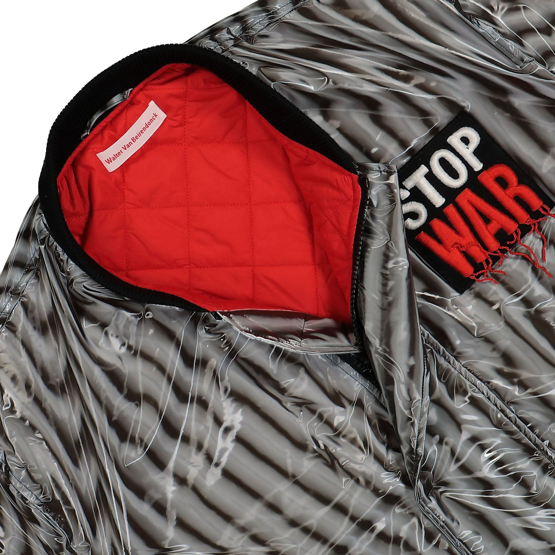 Walter Van Beirendonck Atomic Bomber Grey Detail view 3 | Gate