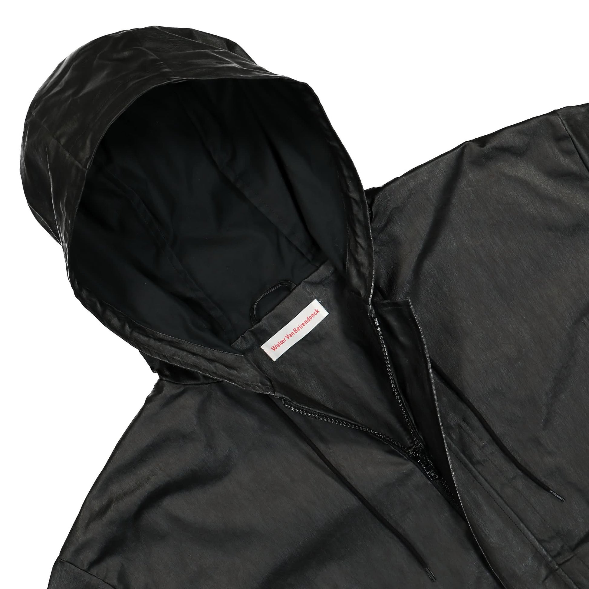 Walter Van Beirendonck Stop Jacket Black Detail view 3 | Gate