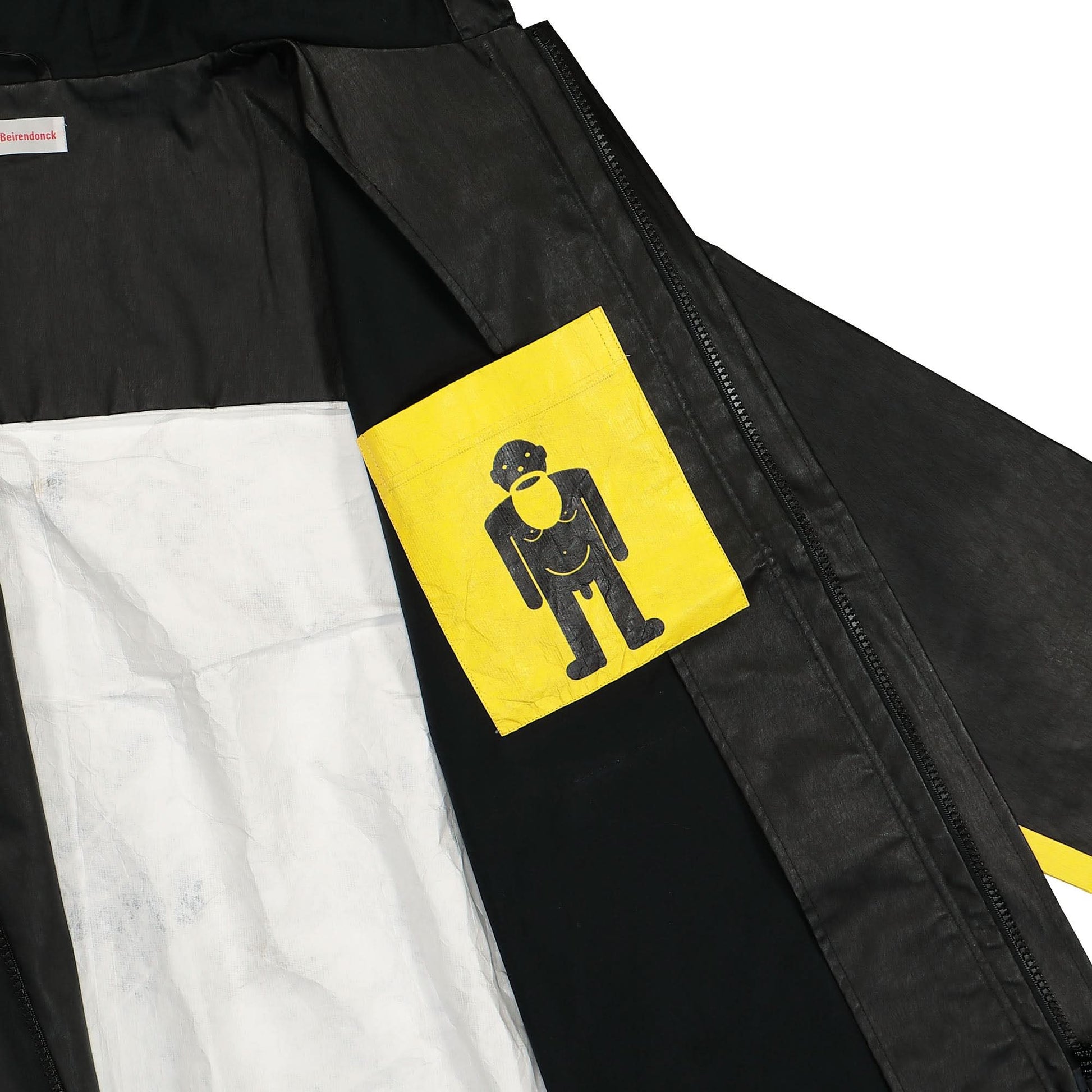 Walter Van Beirendonck Stop Jacket Black Detail view 5 | Gate