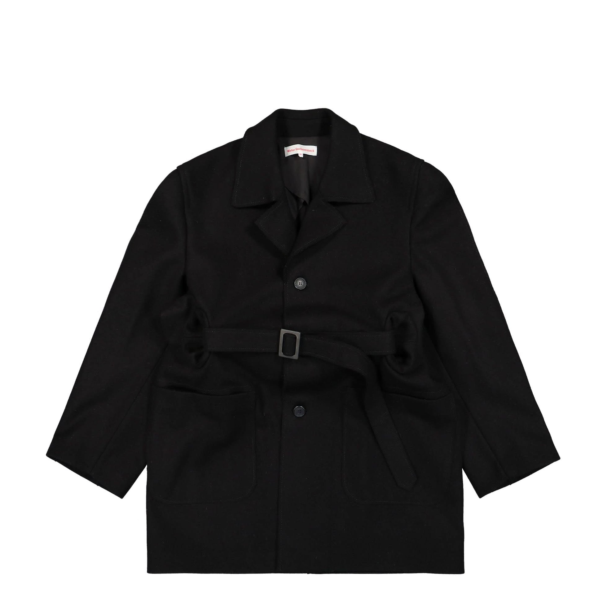 Walter Van Beirendonck Tunnel Caban Black Detail view 1 | Gate