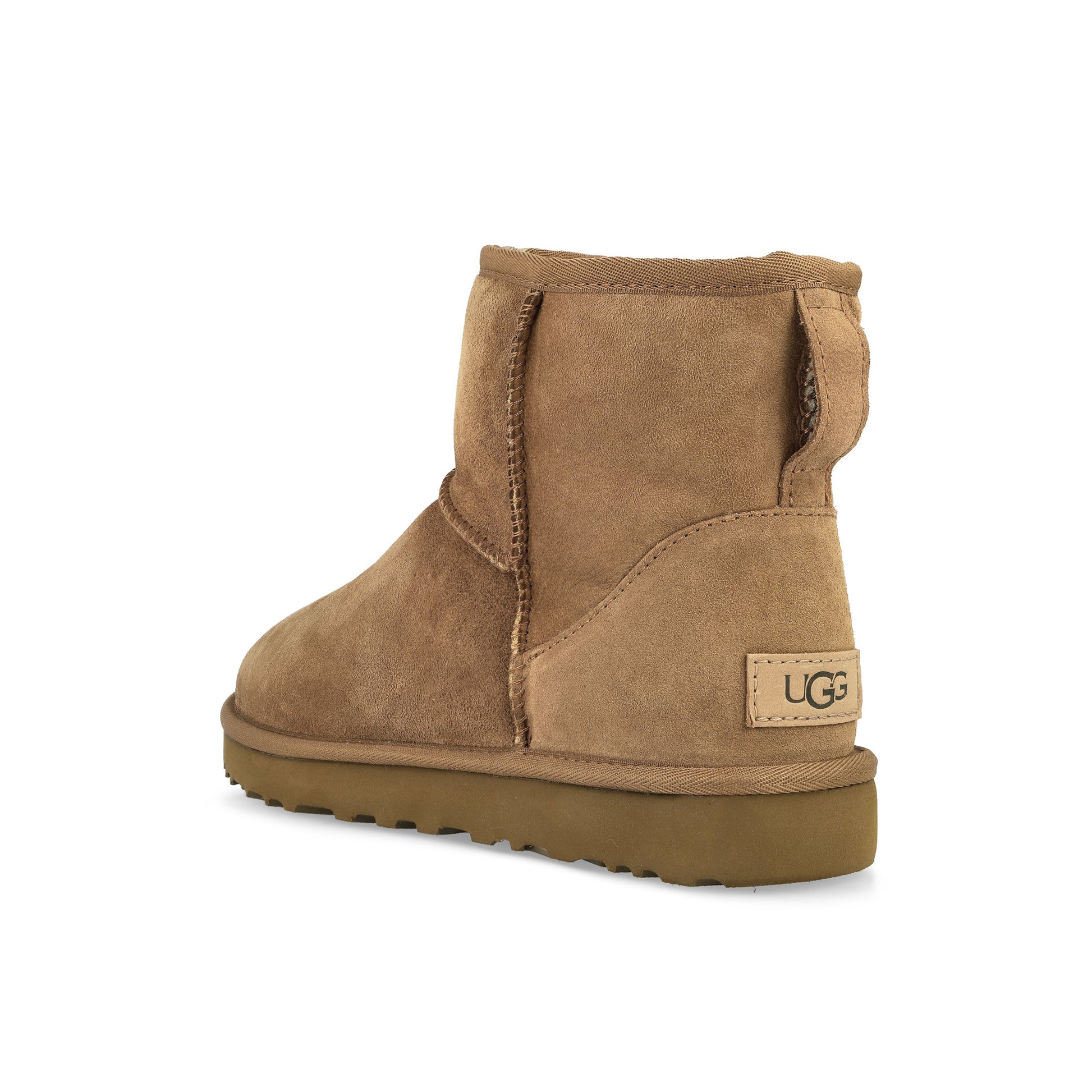 UGG W Classic Mini II Chestnut Boot 1016222-CHE / Chestnut Detail View 3 | GATE
