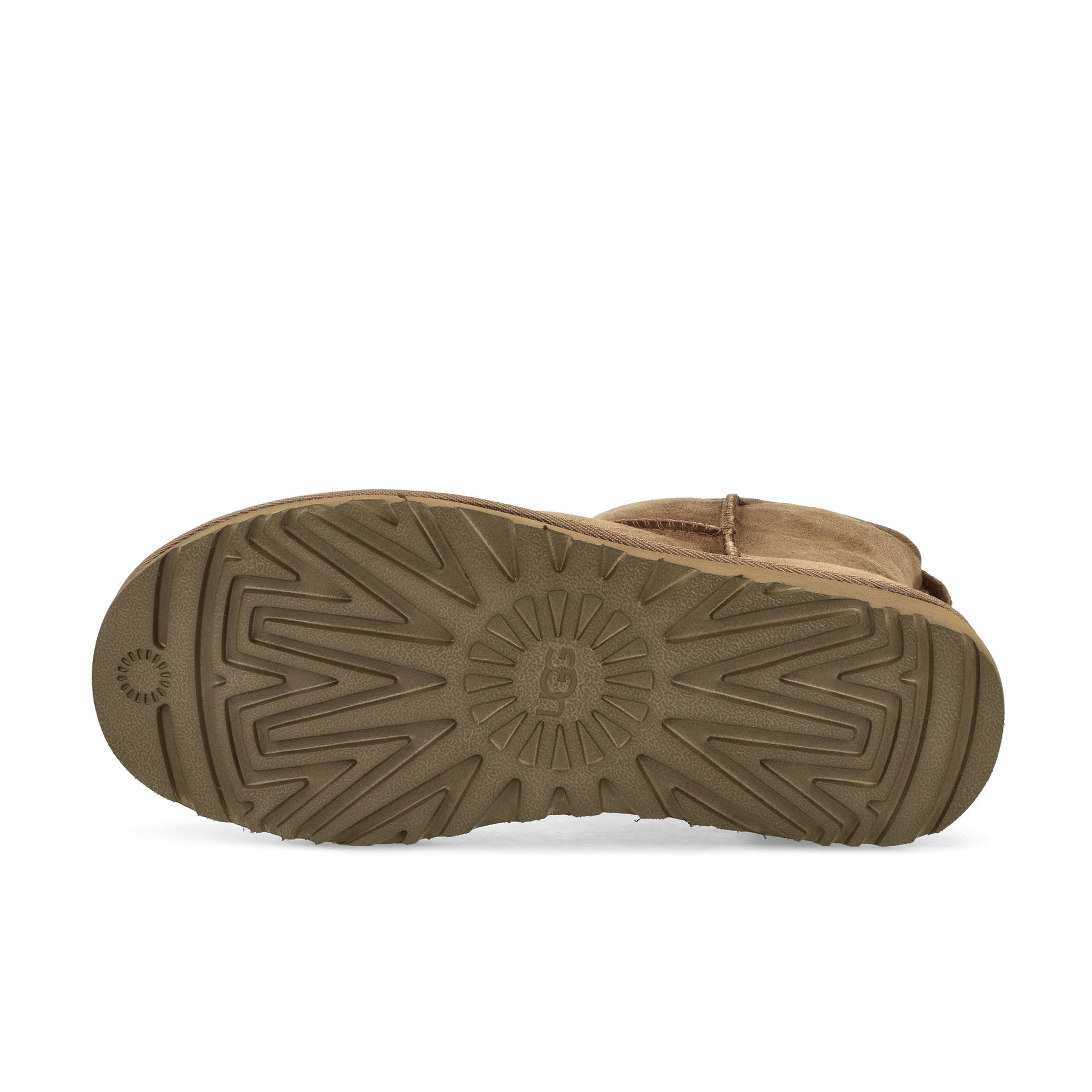 UGG W Classic Mini II Chestnut Boot 1016222-CHE / Chestnut Detail View 6 | GATE