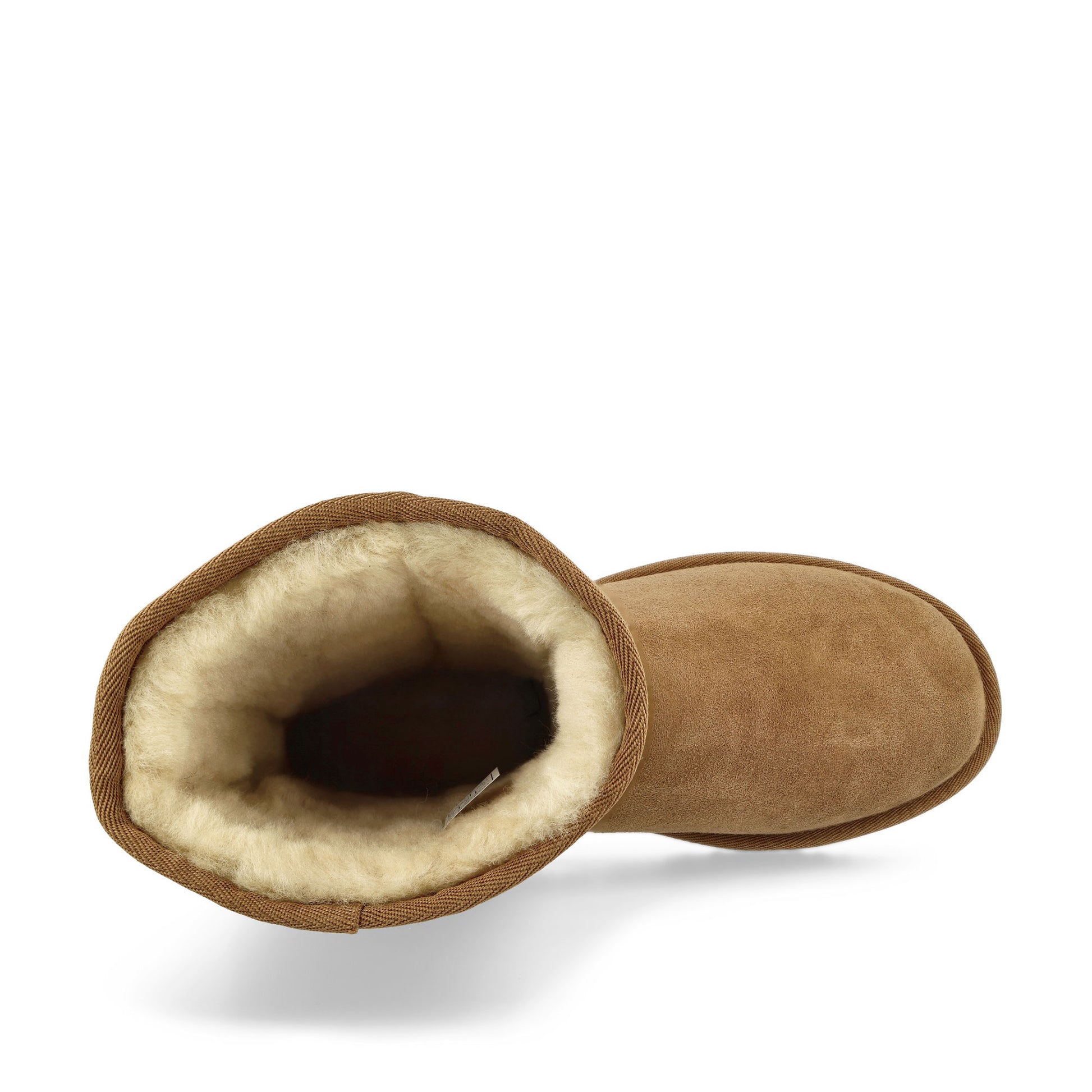 UGG W Classic Short II Chestnut Boots 1016223-CHE Detail View 5 | GATE