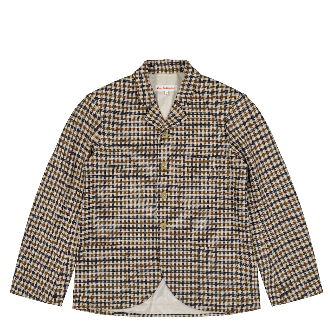 Walter Van Beirendonck Boxy Blazer CC15 Brown Jackets 1018 Detail View 1 | GATE