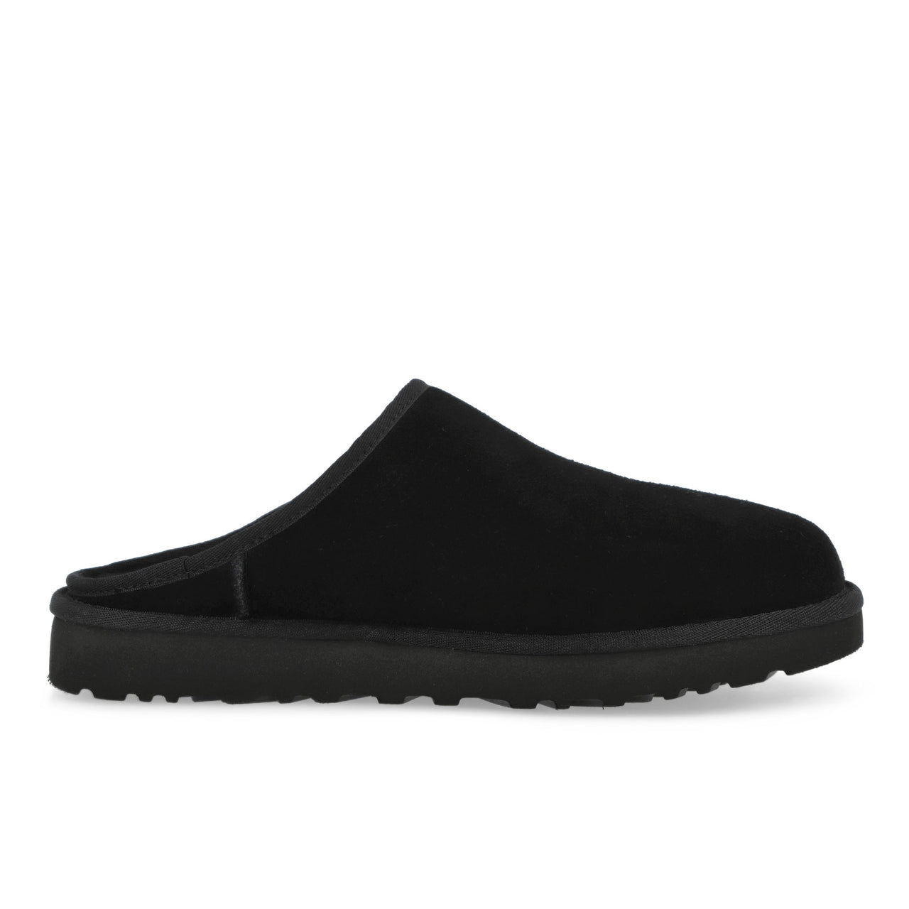 UGG M Classic Slip-On Black Slides 1129290-BLK / Black Detail View 1 | GATE