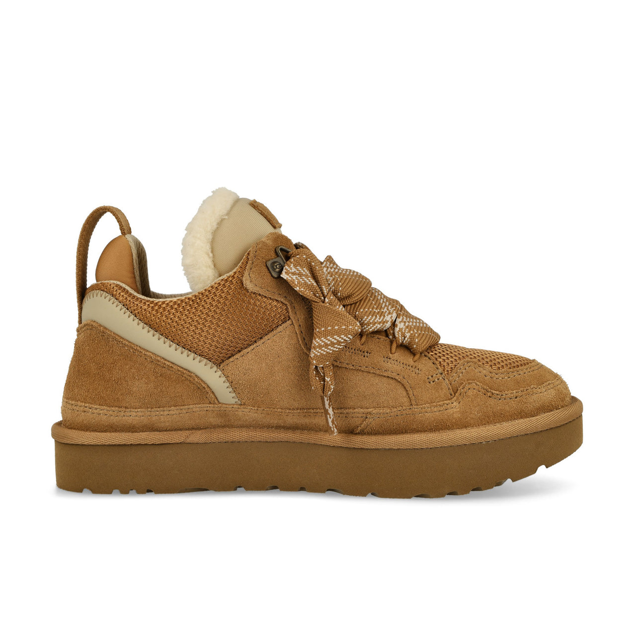 UGG W Lowmel Chestnut Sneaker 1144032-CHE / Chestnut Detail View 1 | GATE