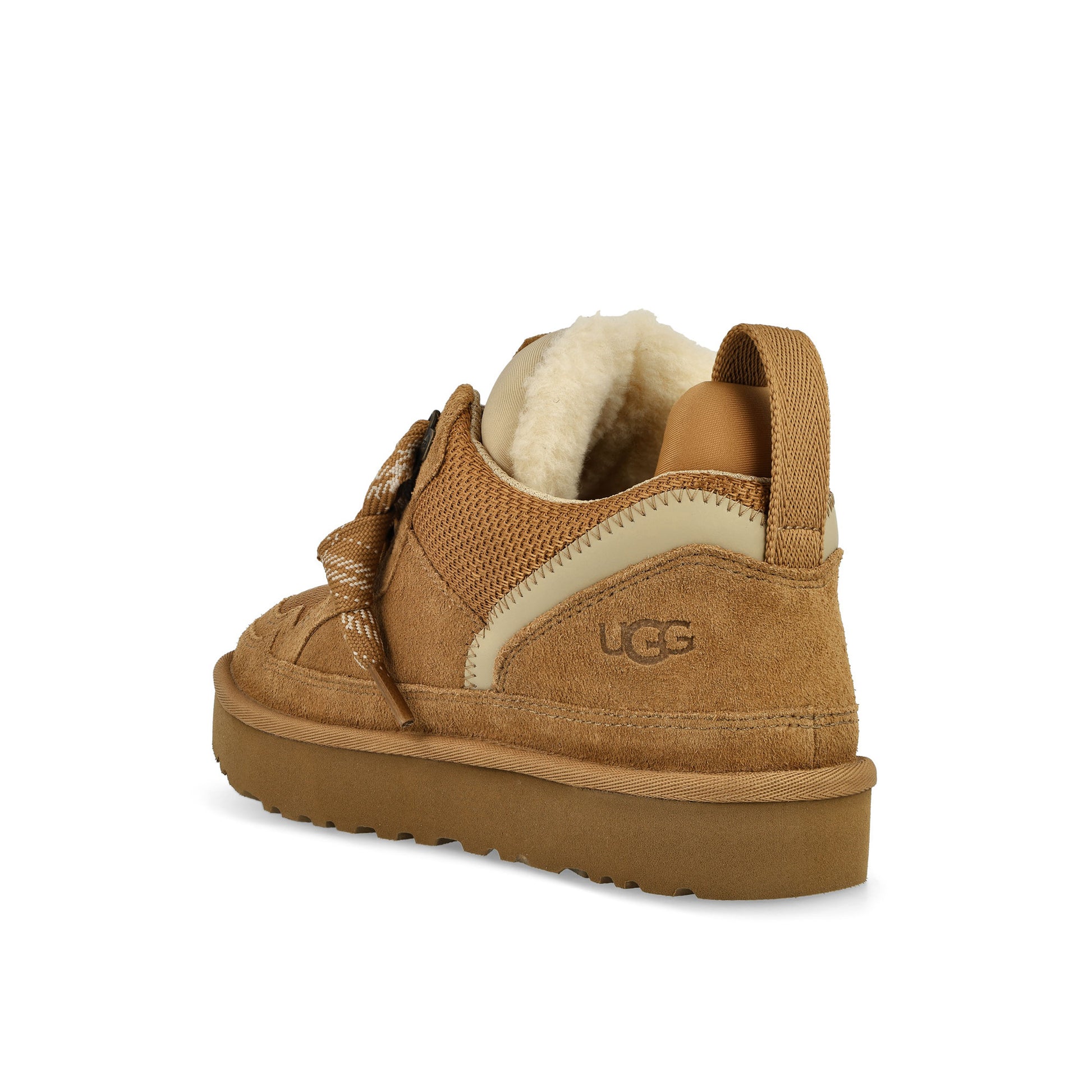 UGG W Lowmel Chestnut Sneaker 1144032-CHE / Chestnut Detail View 3 | GATE