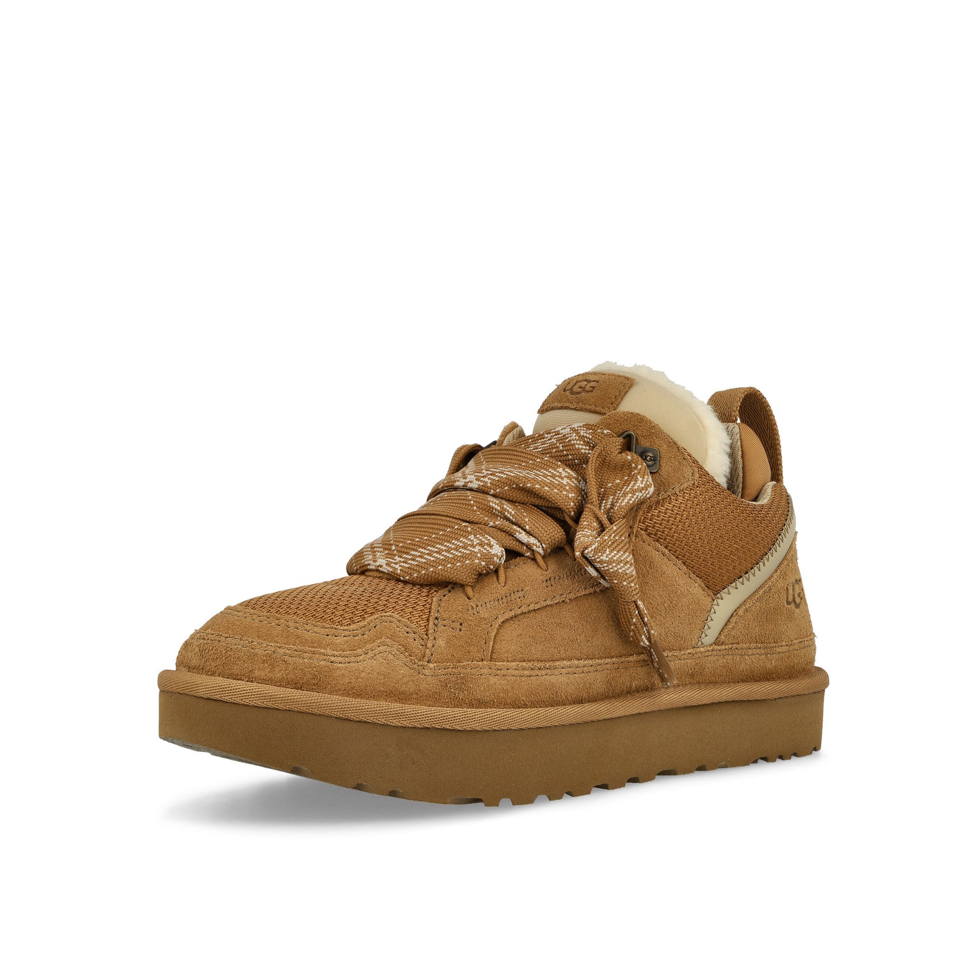 UGG W Lowmel Chestnut Sneaker 1144032-CHE / Chestnut Detail View 4 | GATE