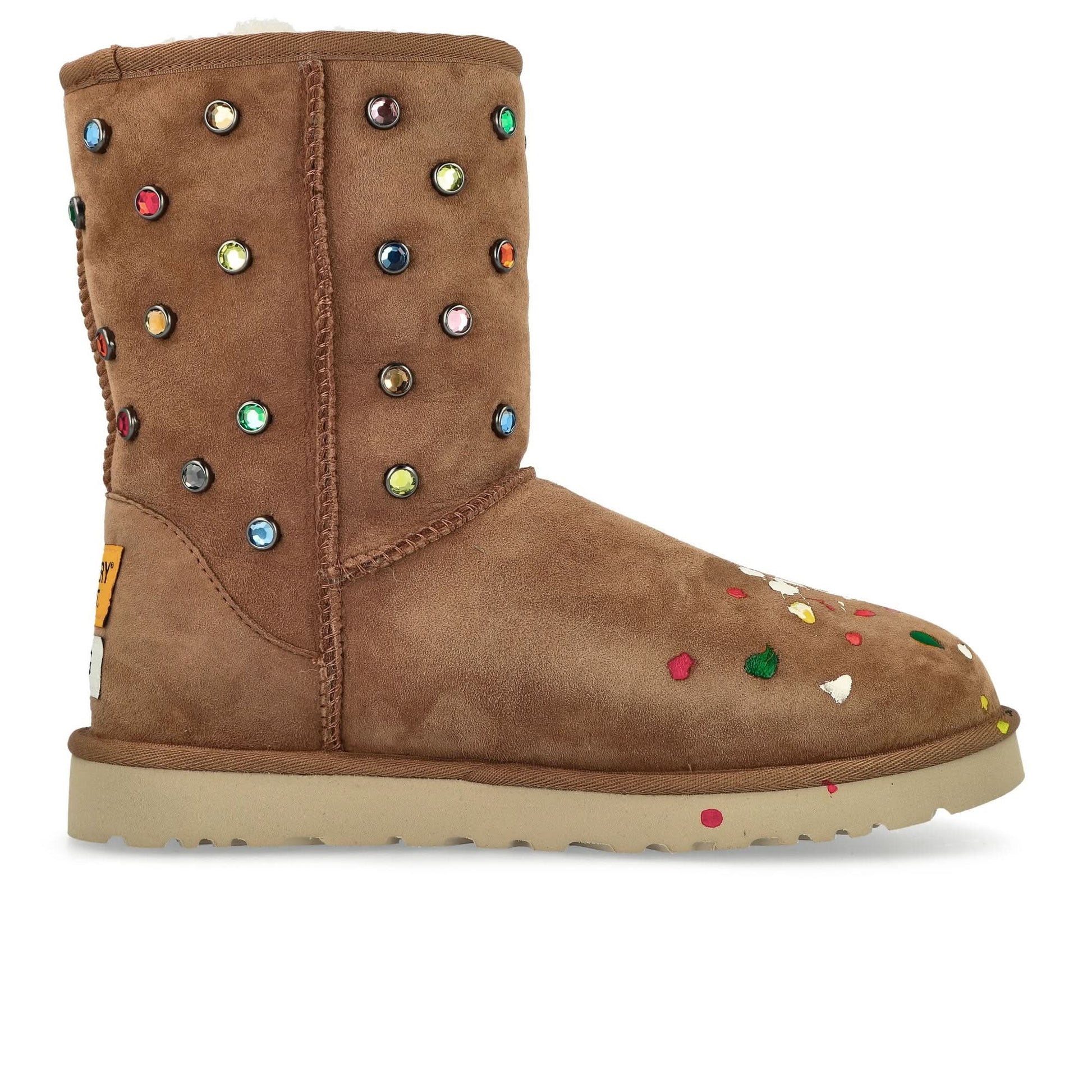 UGG Classic Short Brown Boots Detail view 2 | Gate