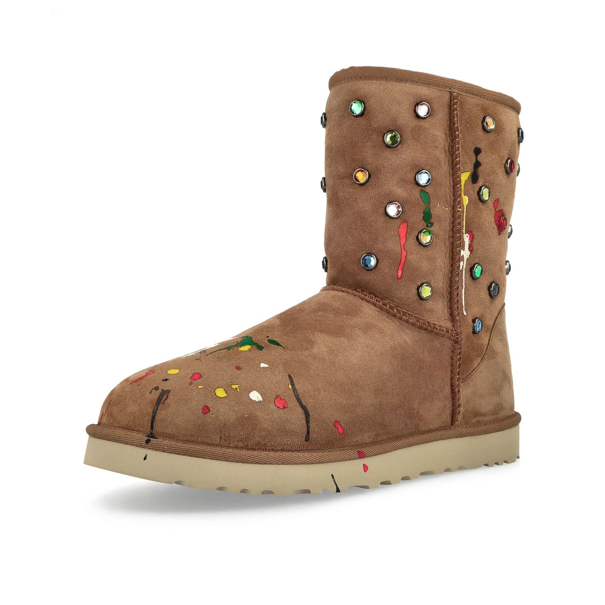 UGG Classic Short Brown Boots Detail view 4 | Gate