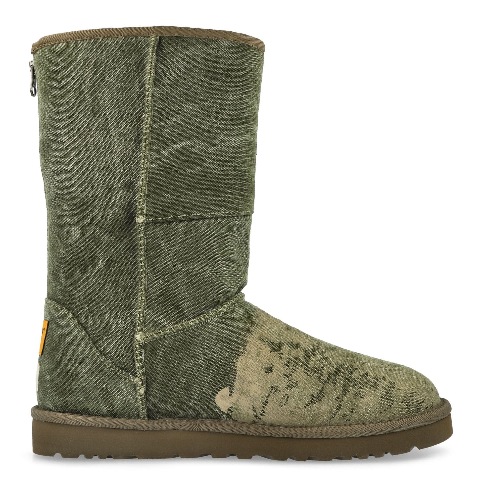 UGG Canvas Boot Green Boots Detail view 2 | Gate