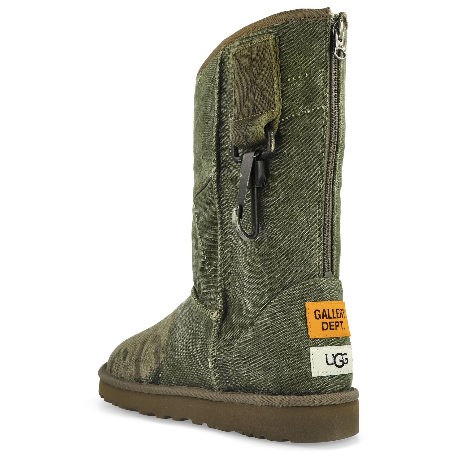 UGG Canvas Boot Green Boots Detail view 3 | Gate