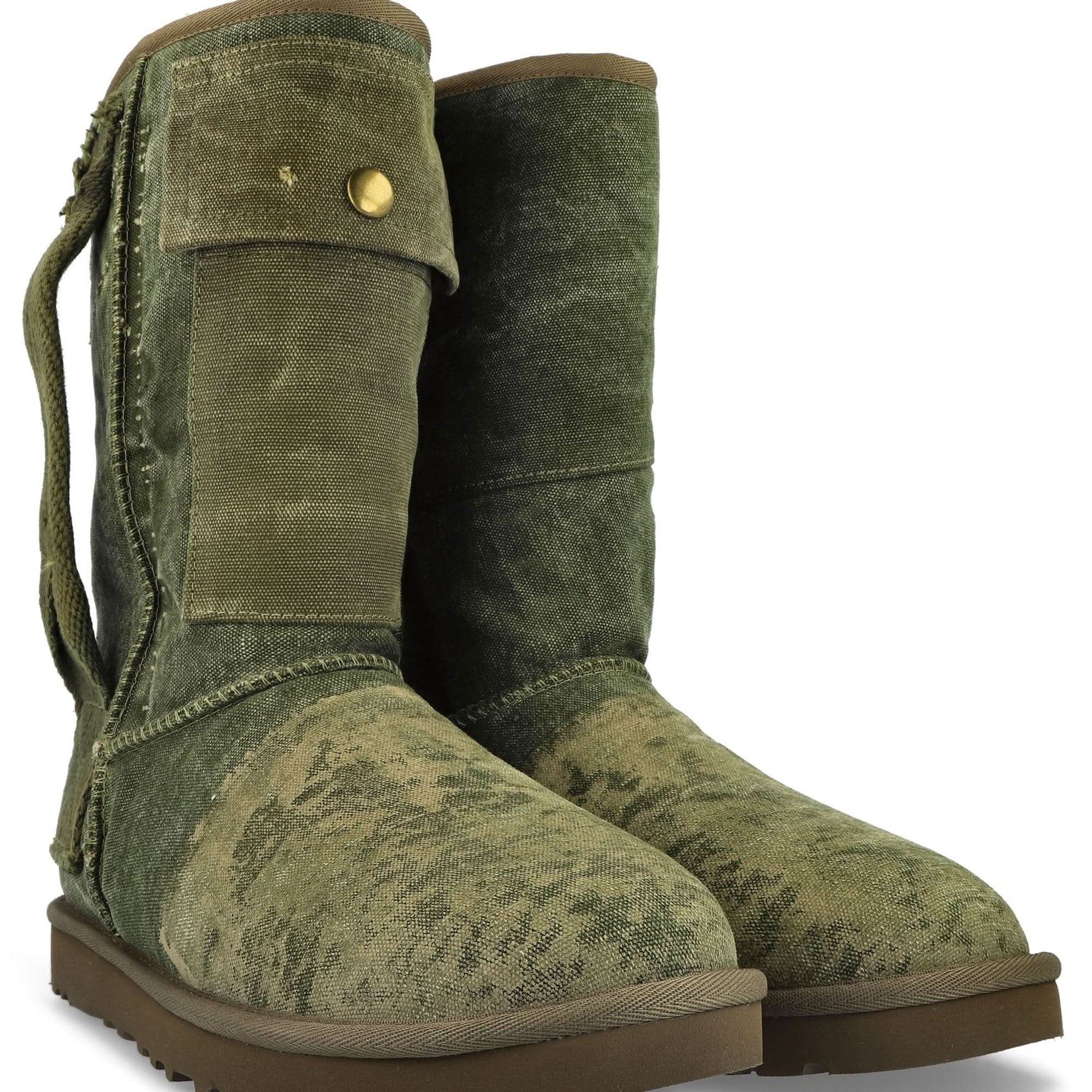 UGG Canvas Boot Green Boots Detail view 6 | Gate