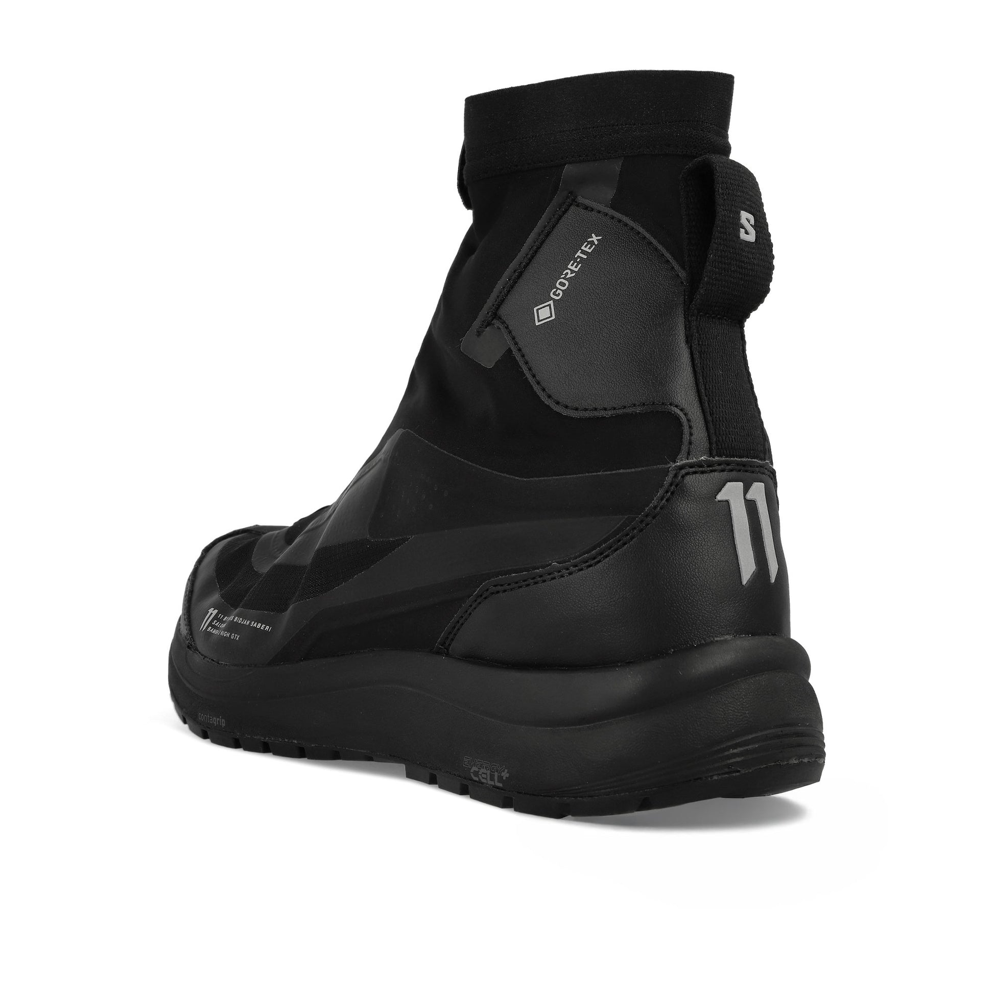 11 By Boris Bidjan Saberi ST Bamba 2 High GTX Black Sneaker Detail view 3 | Gate