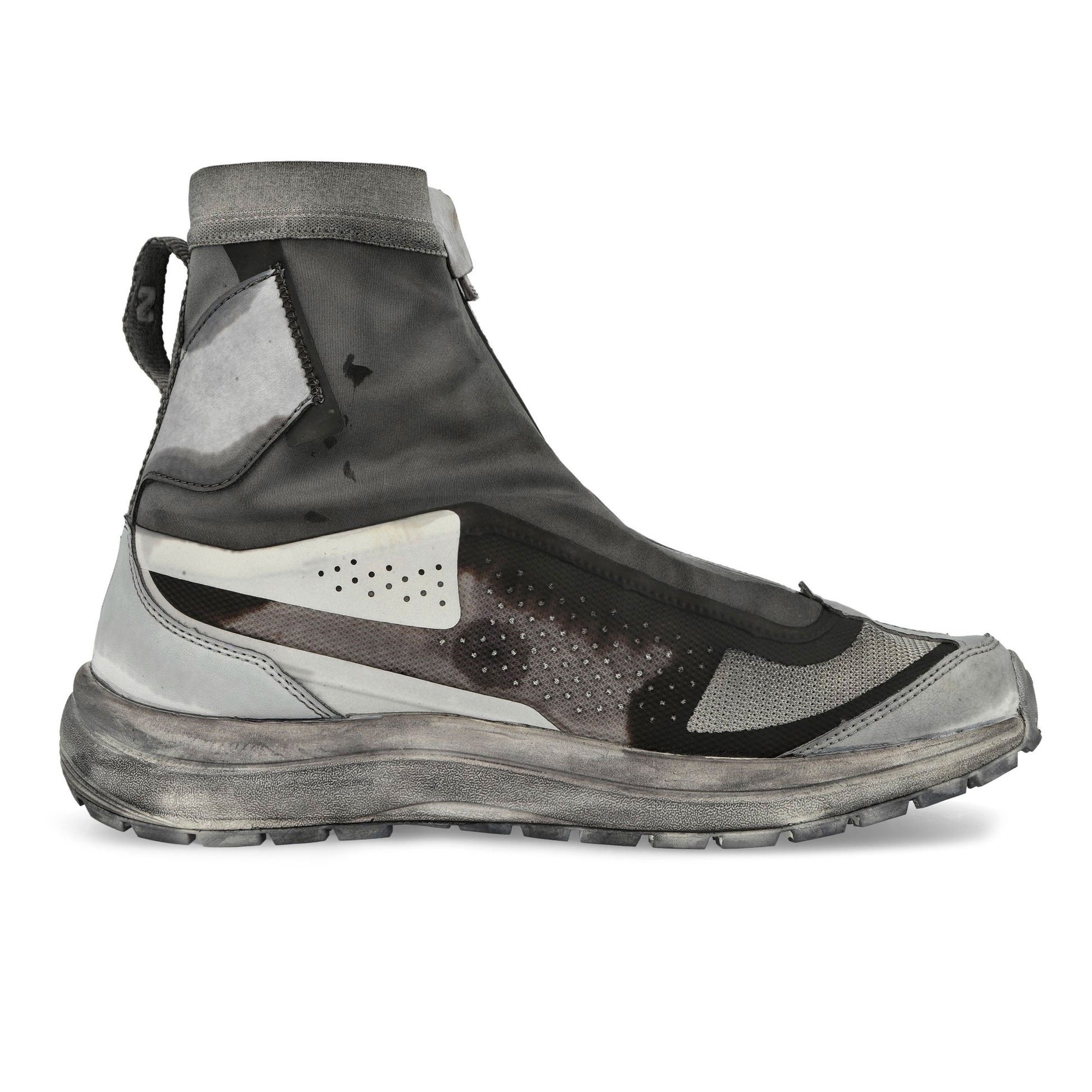 11 By Boris Bidjan Saberi ST Bamba 2 High Grey Sneaker Detail view 2 | Gate