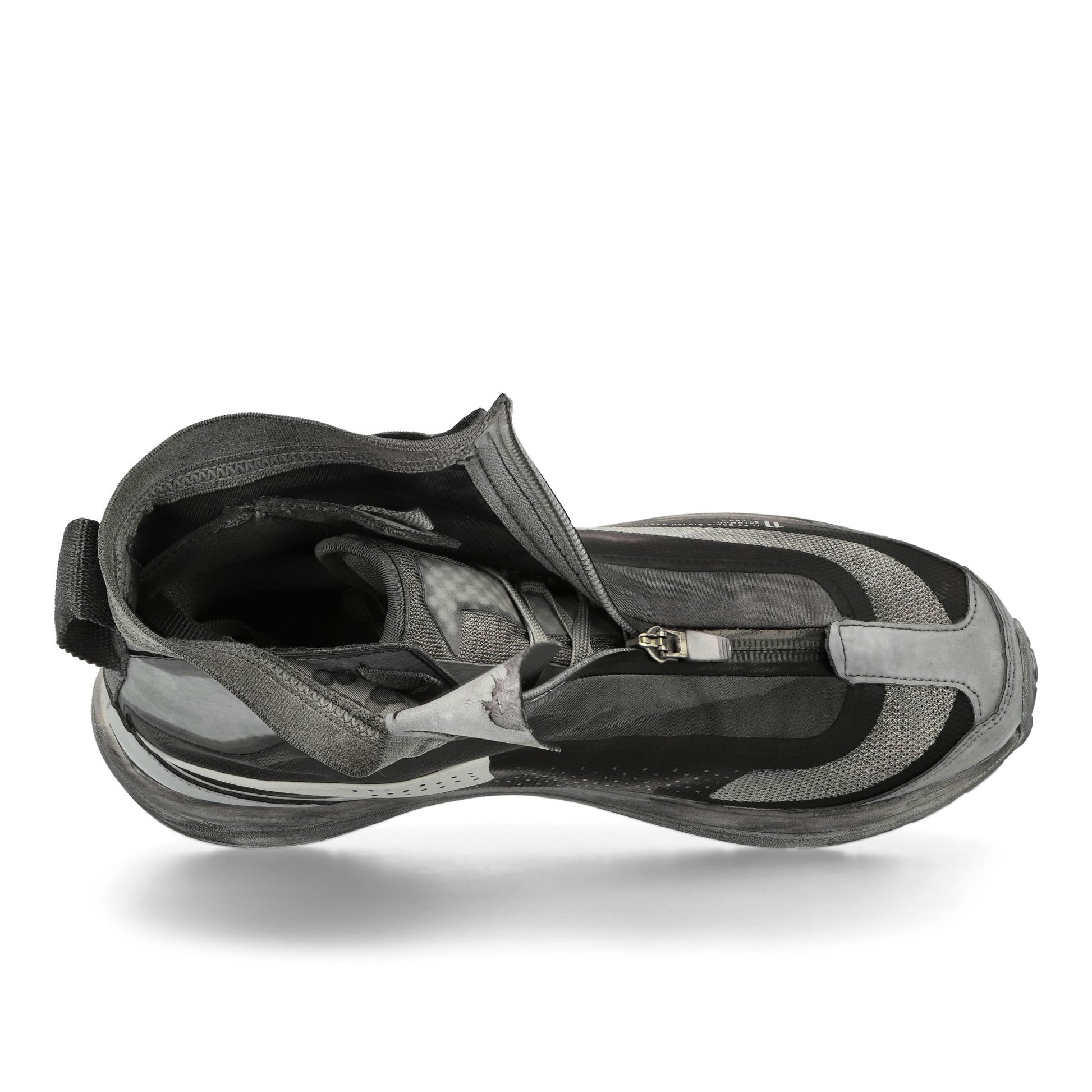 11 By Boris Bidjan Saberi ST Bamba 2 High Grey Sneaker Detail view 6 | Gate