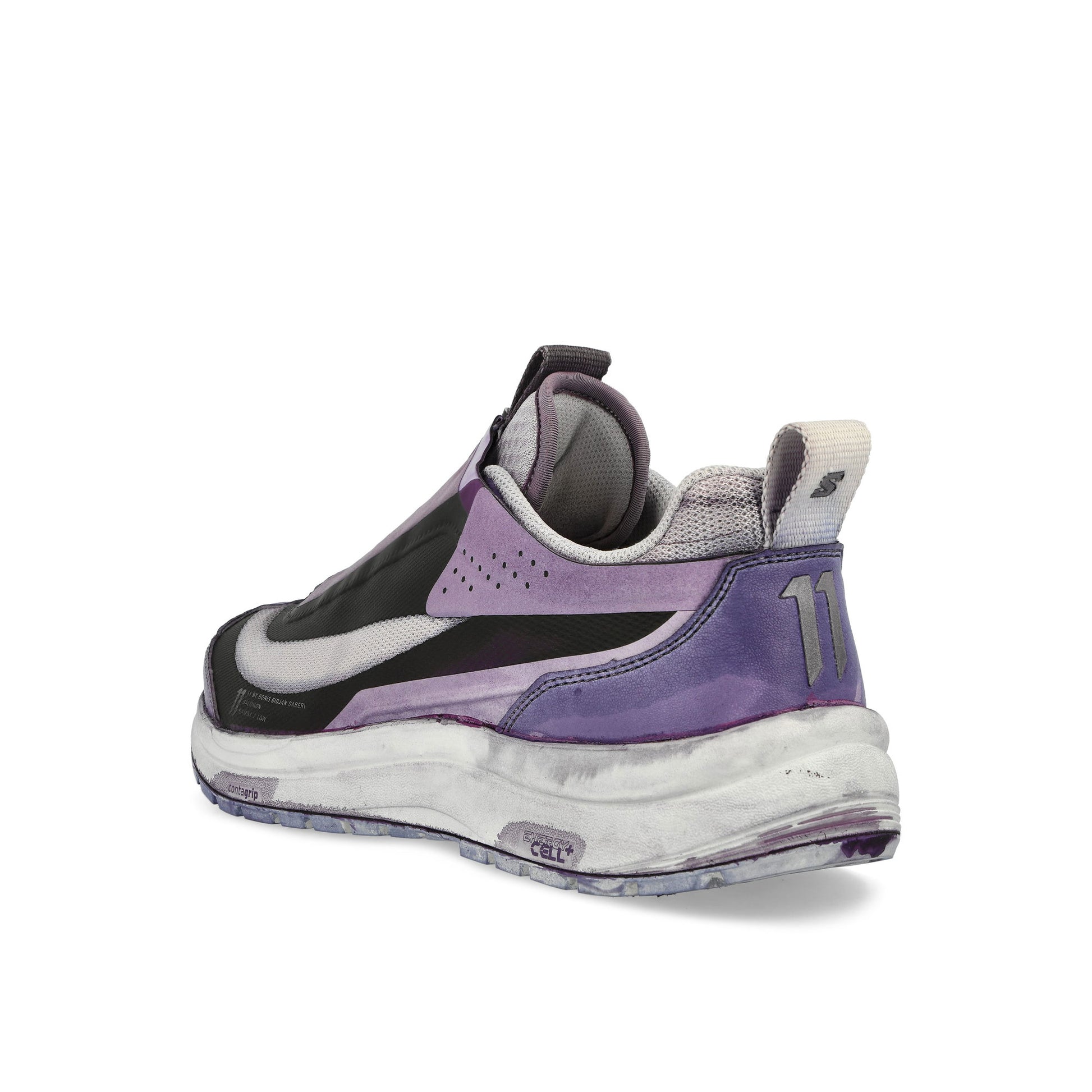 11 By Boris Bidjan Saberi ST Bamba 2 Low Purple Sneaker Detail view 3 | Gate