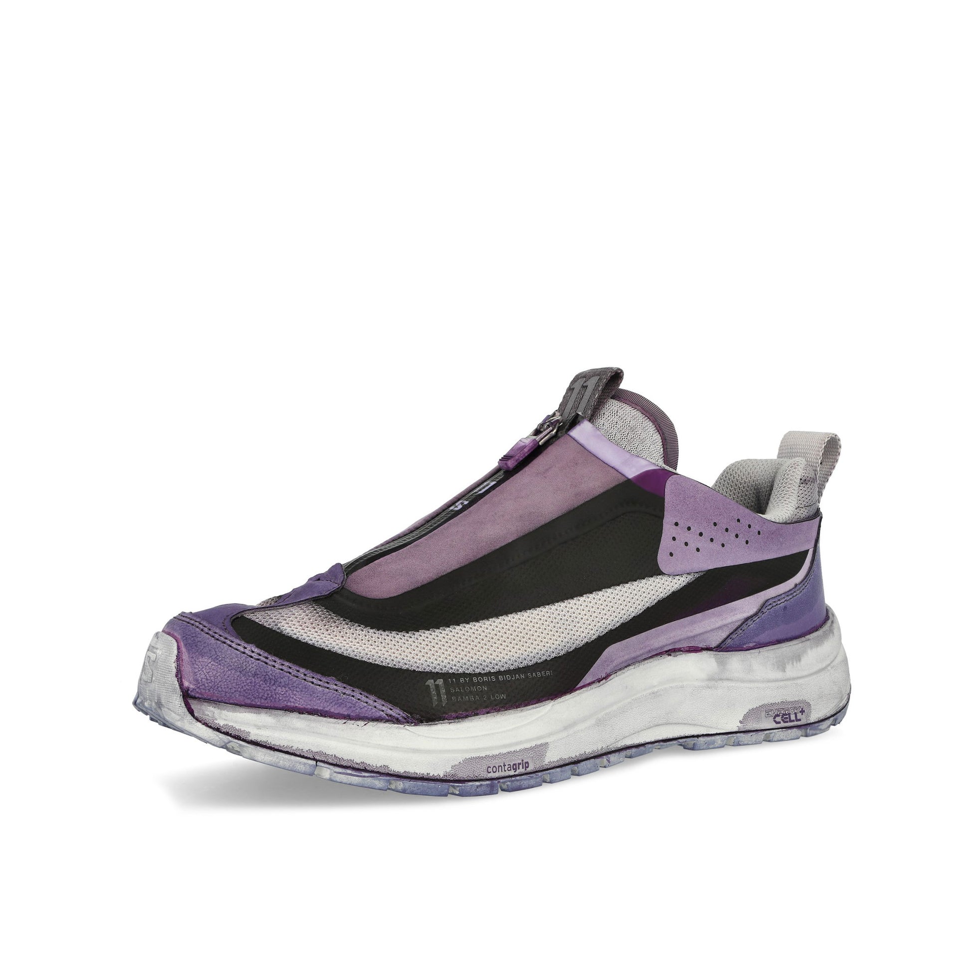 11 By Boris Bidjan Saberi ST Bamba 2 Low Purple Sneaker Detail view 4 | Gate