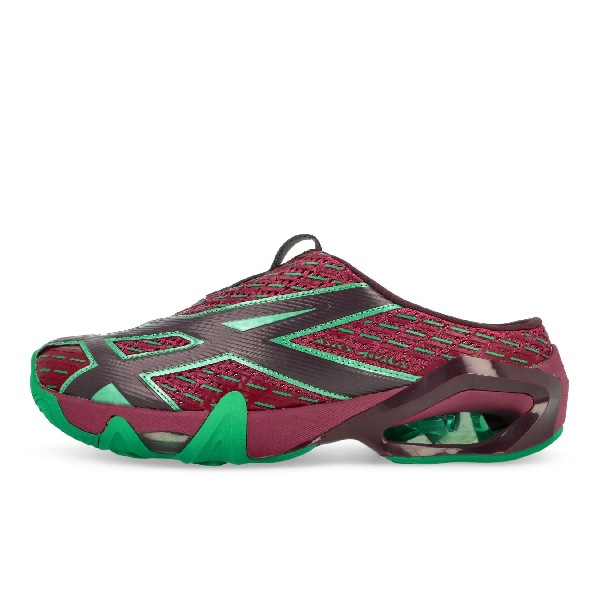 Asics Novalis Gel-Styrax Mule Red Slides Detail view 1 | Gate