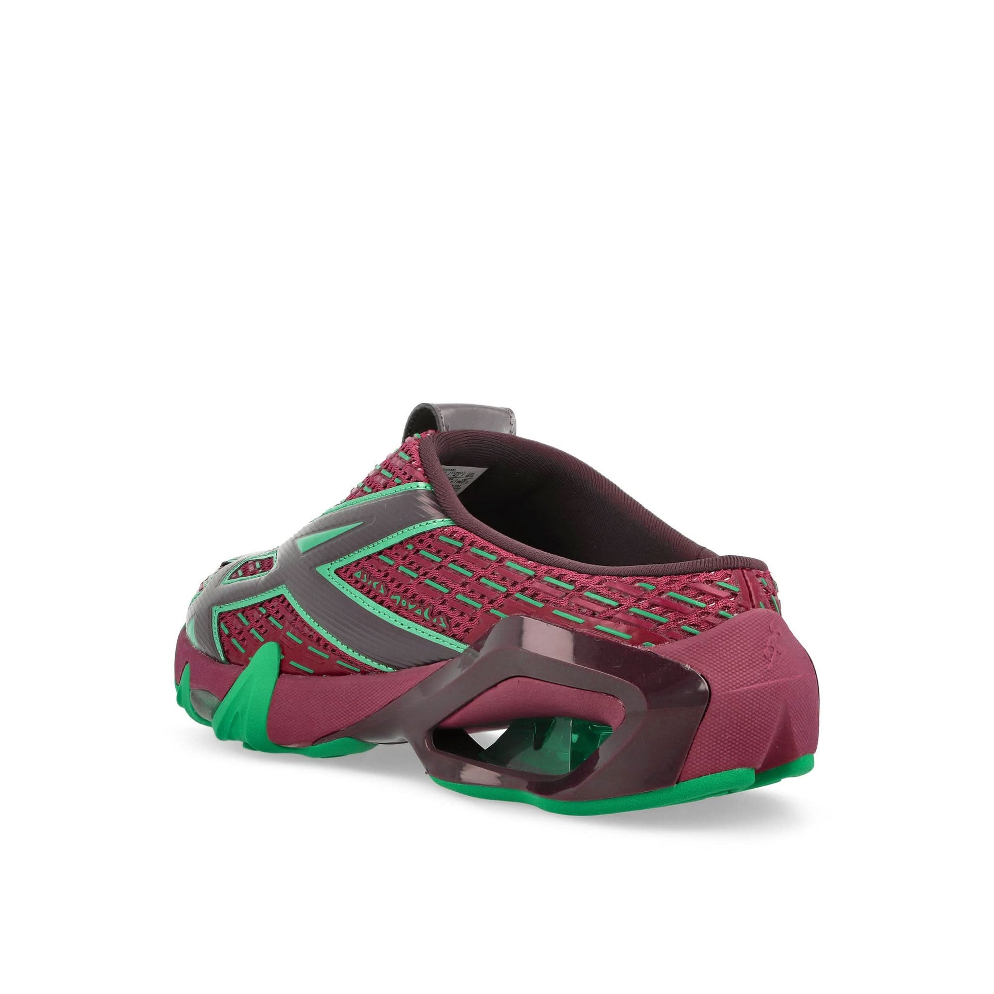 Asics Novalis Gel-Styrax Mule Red Slides Detail view 3 | Gate