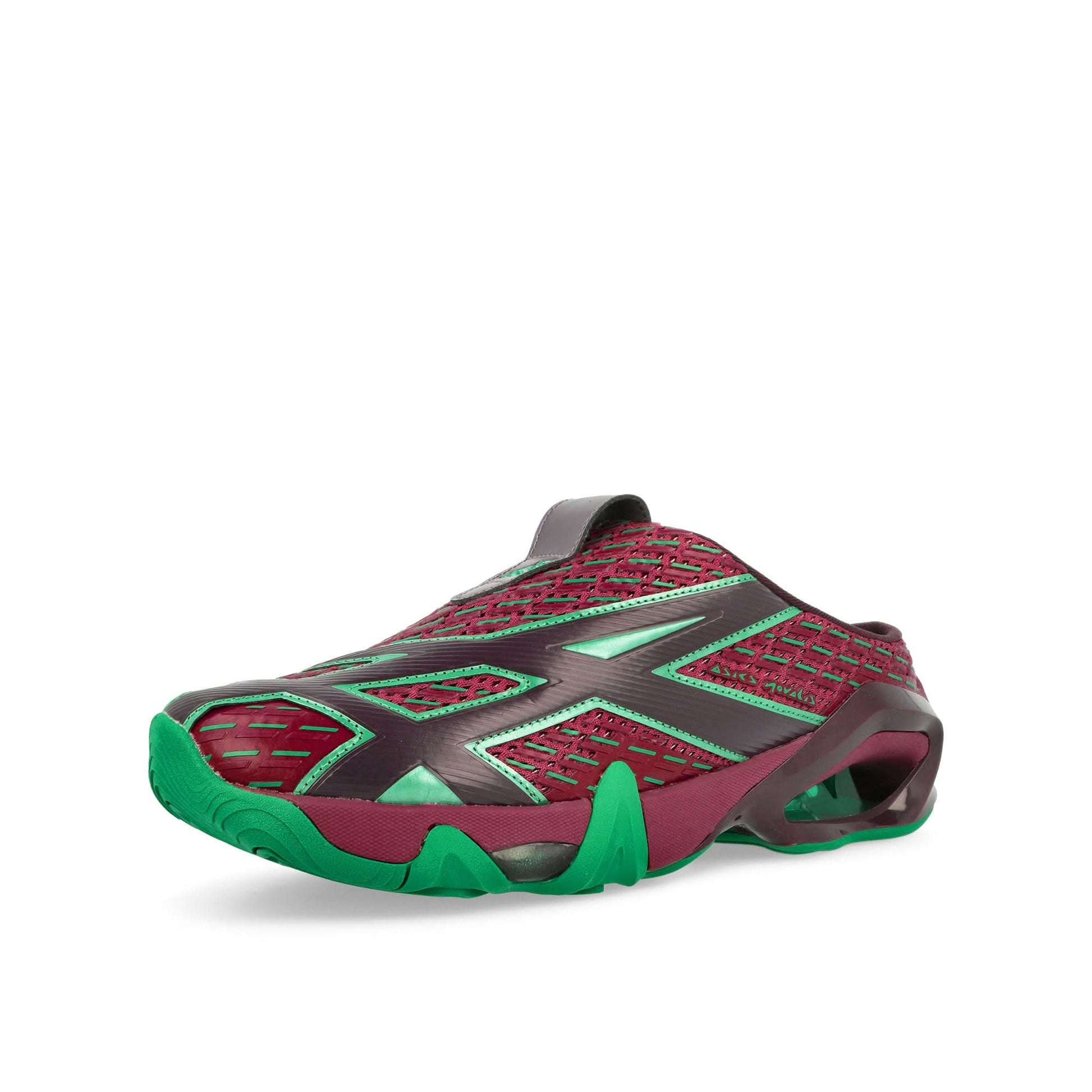 Asics Novalis Gel-Styrax Mule Red Slides Detail view 4 | Gate