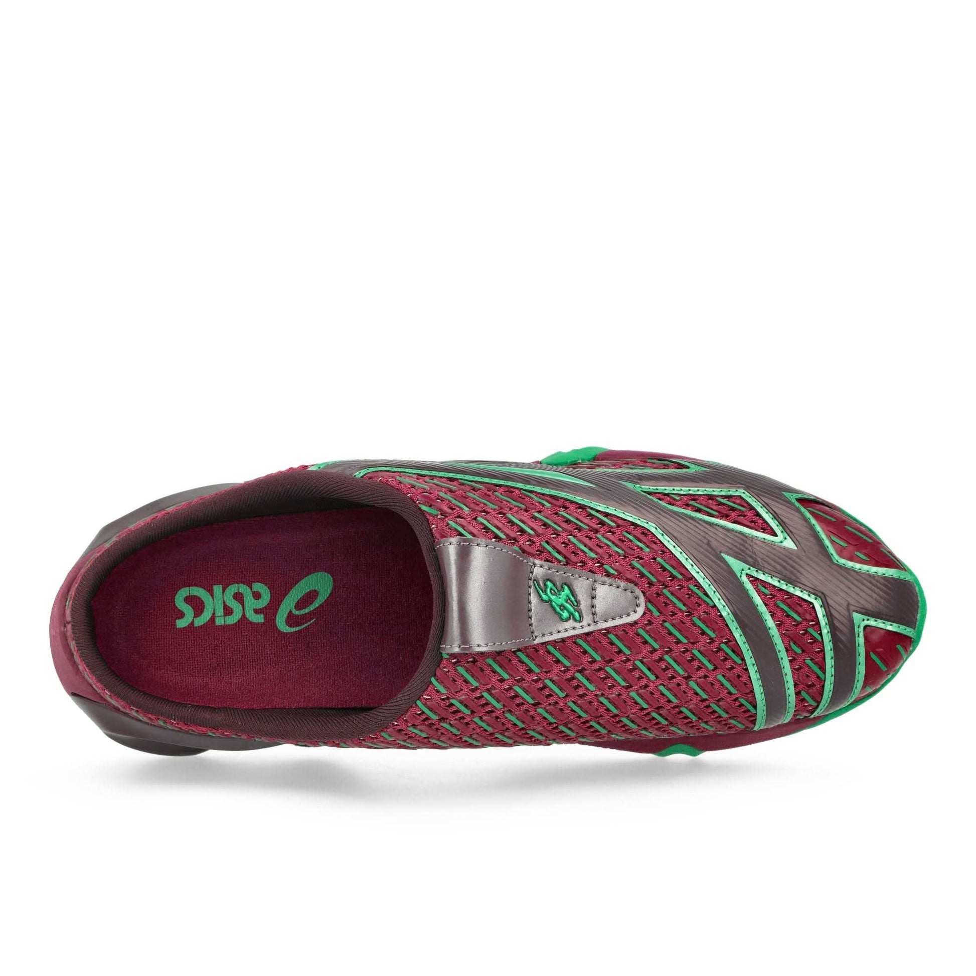 Asics Novalis Gel-Styrax Mule Red Slides Detail view 5 | Gate