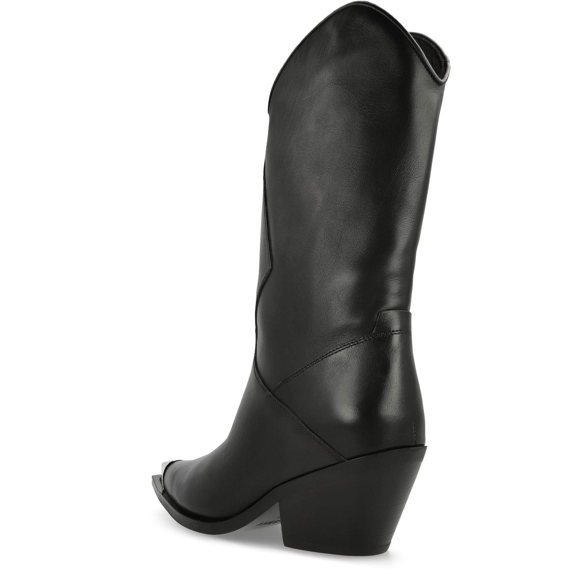 MISBHV Texas Cowboy Classic Black Boots Detail view 4 | Gate
